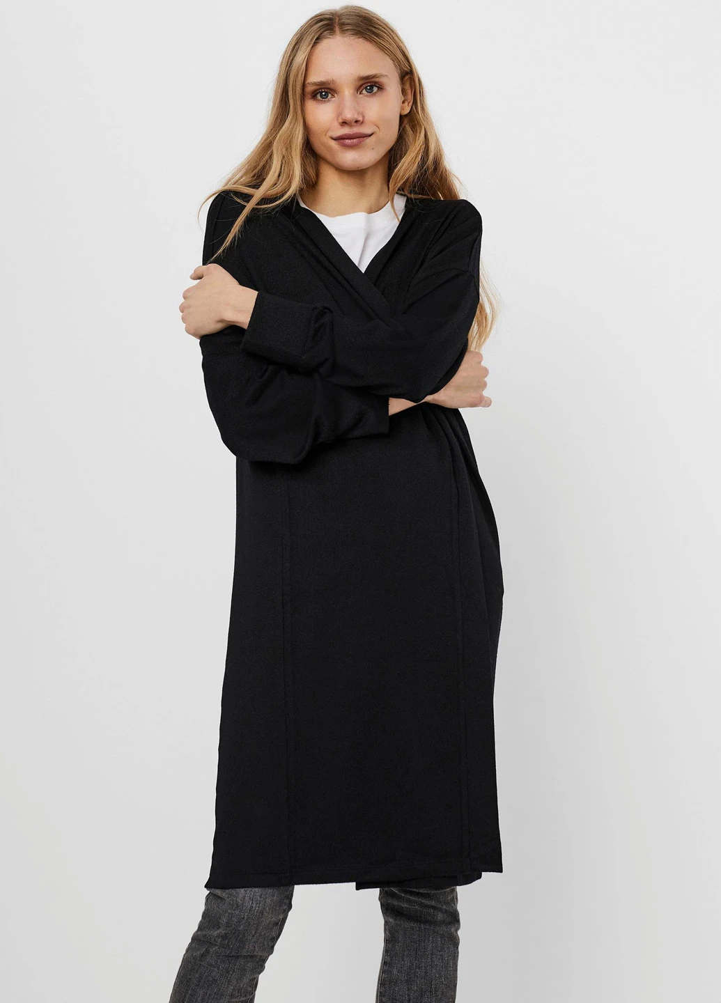 Черный демисезонный кардиган Vero Moda