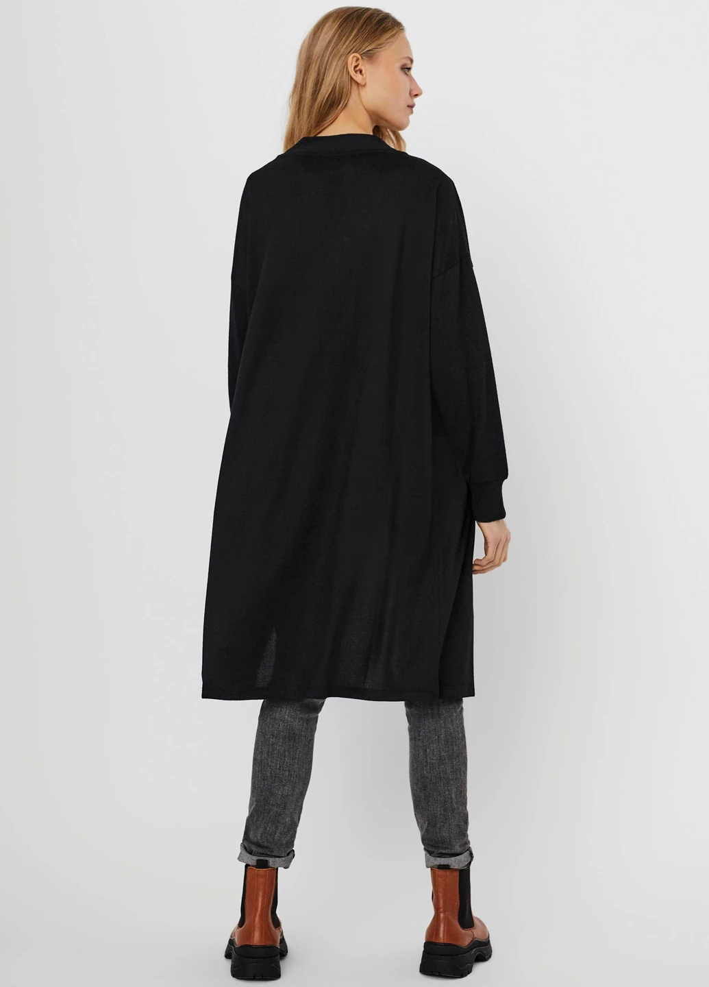 Черный демисезонный кардиган Vero Moda
