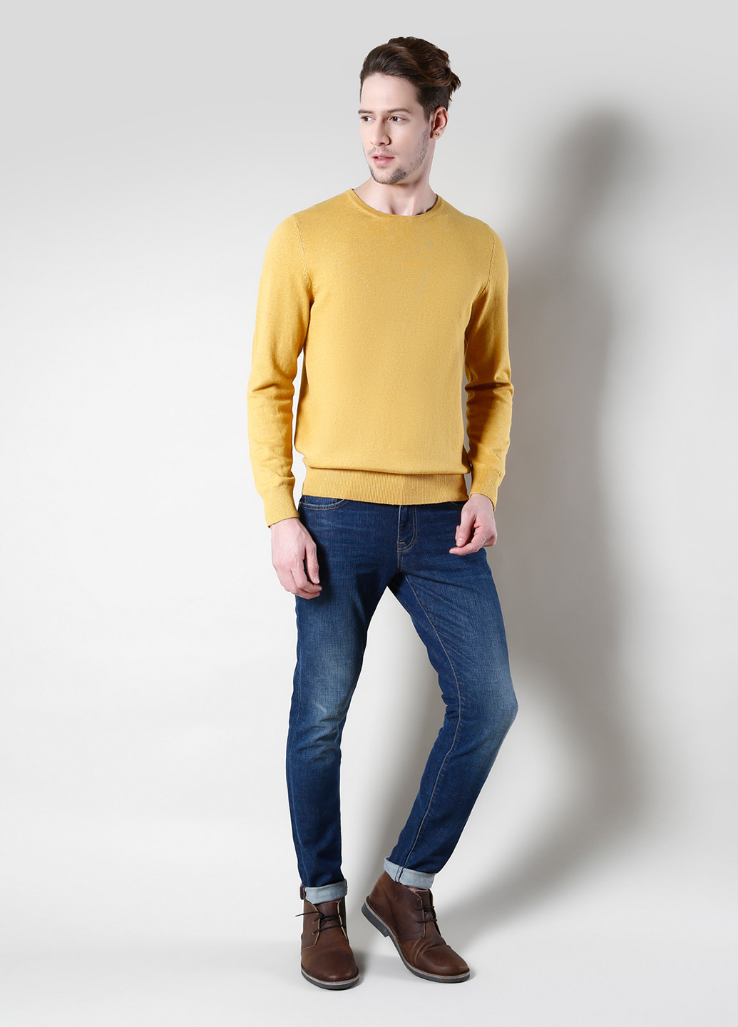 Желтый демисезонный джемпер джемпер Colin's