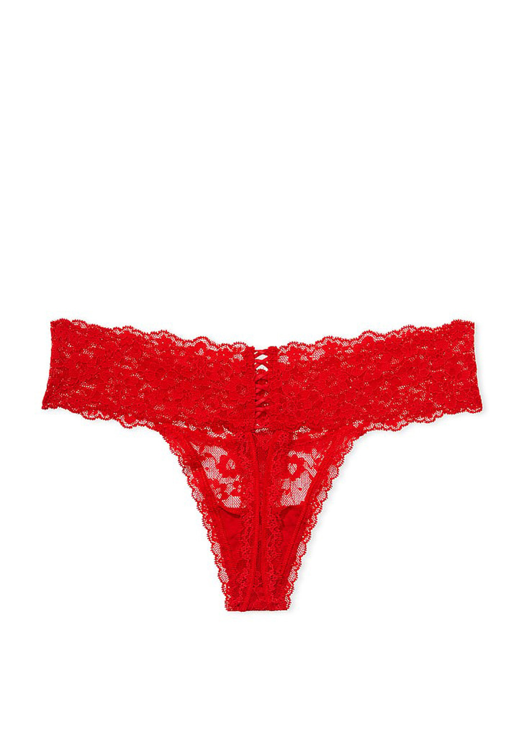 Красный демисезонный комплект (бюстгальтер, трусики) Victoria's Secret