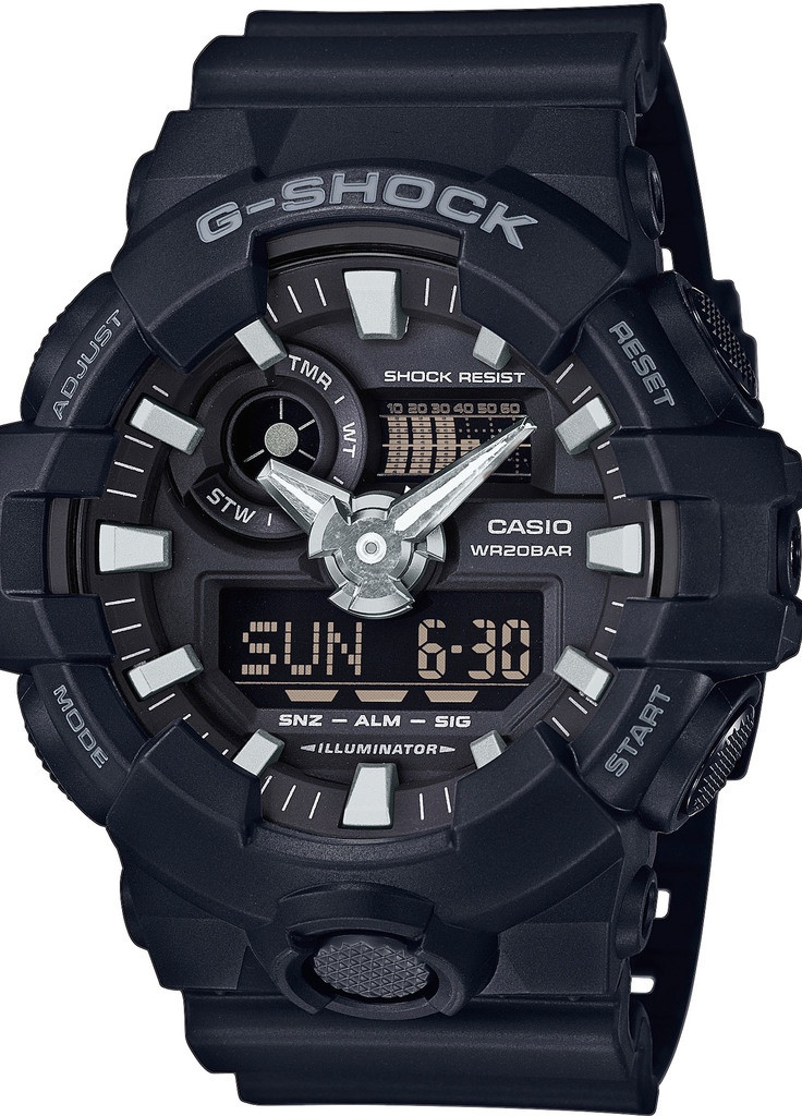 Часы GA-700-1BER кварцевые спортивные Casio (253009553)
