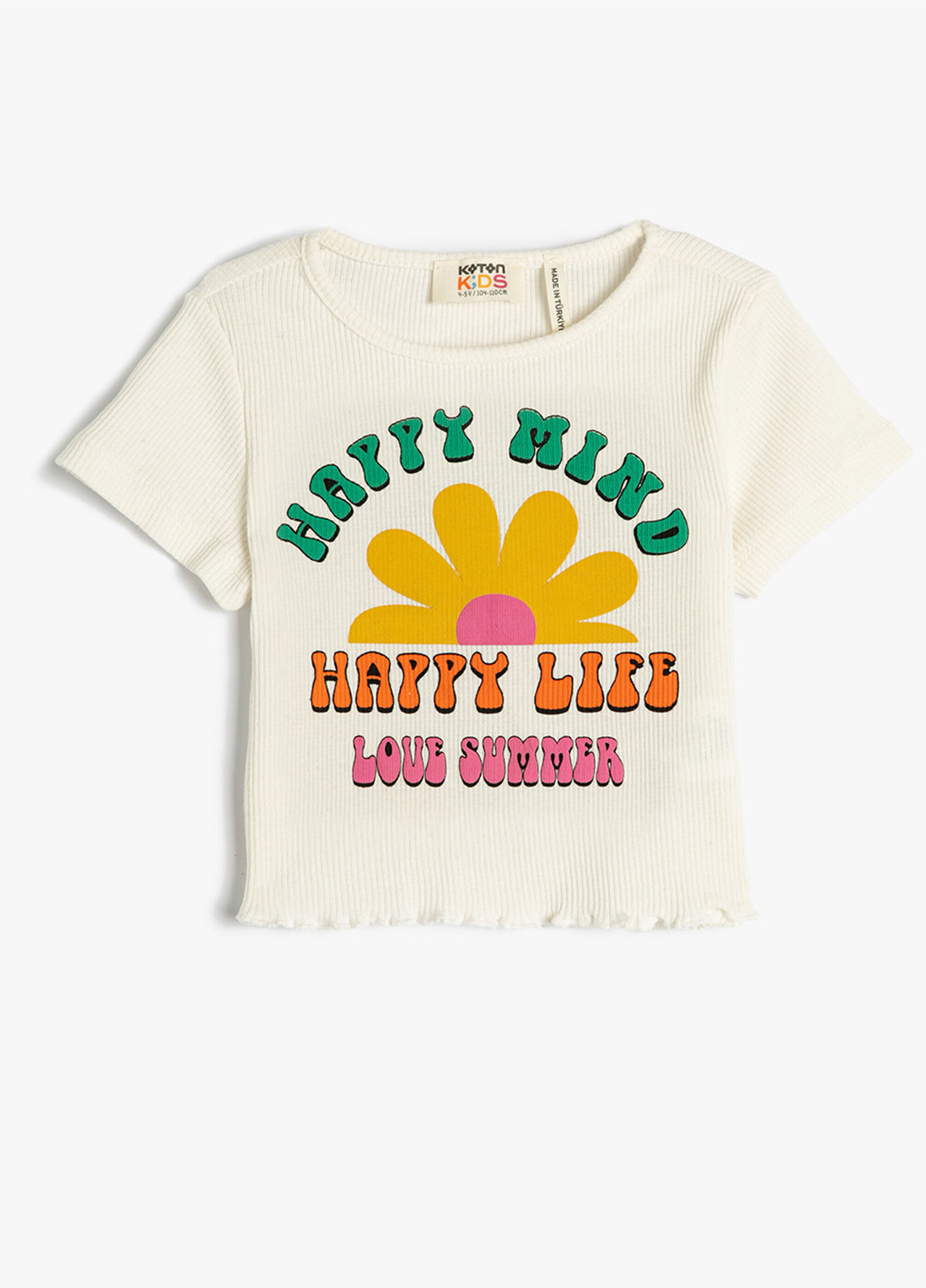 Молочна літня футболка KOTON