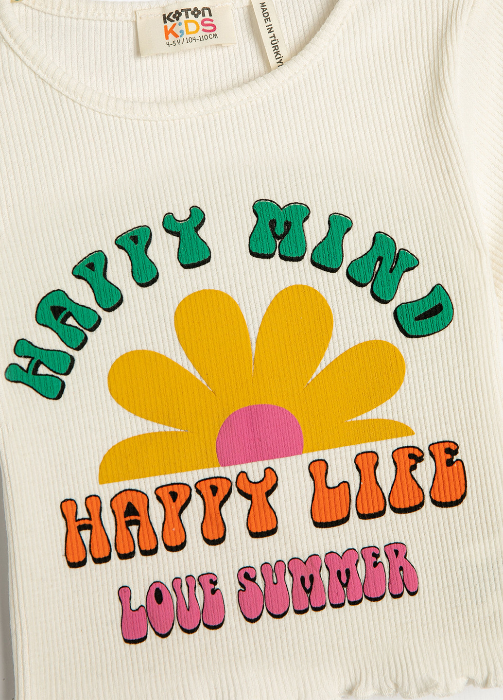 Молочна літня футболка KOTON