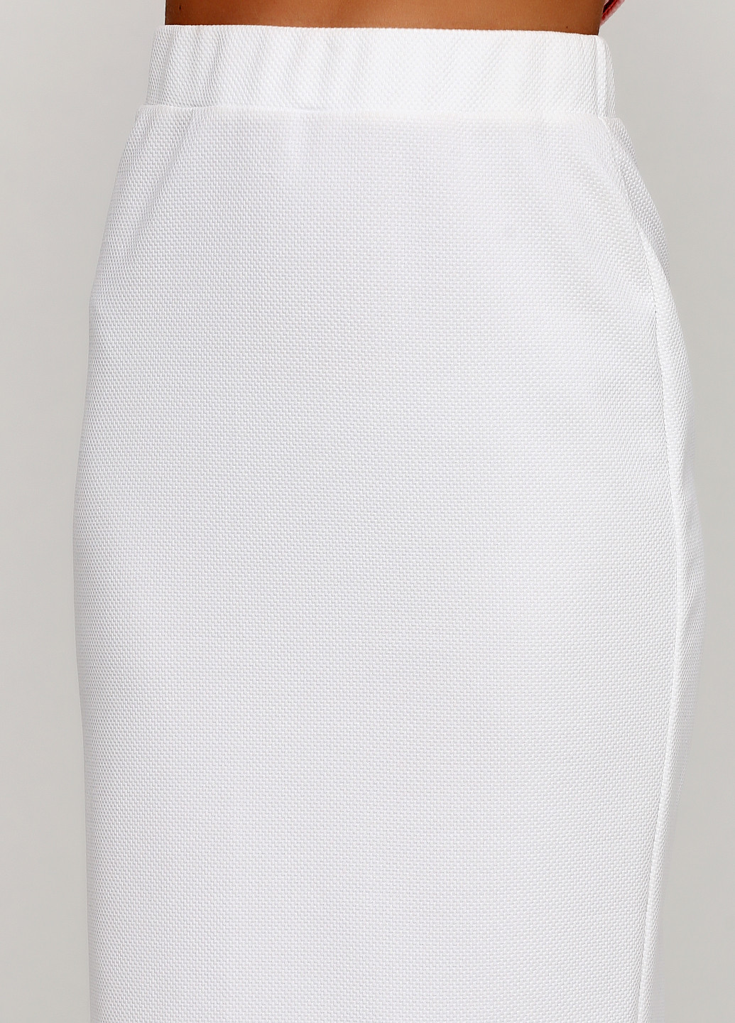 Белая кэжуал фактурная юбка Bliss by Liz карандаш