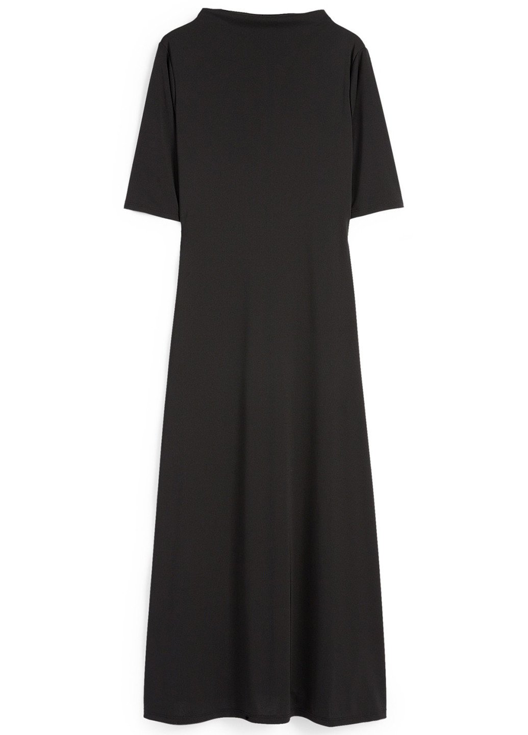 Черное кэжуал платье C&A однотонное