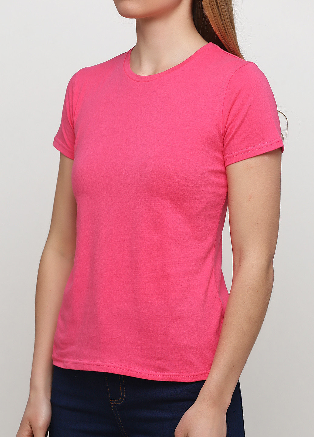 Розовая летняя футболка Malta