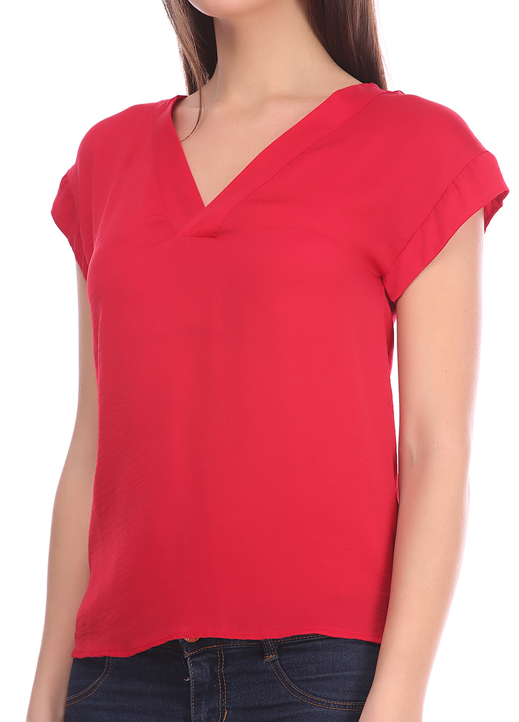 Красная летняя блуза Friendtex