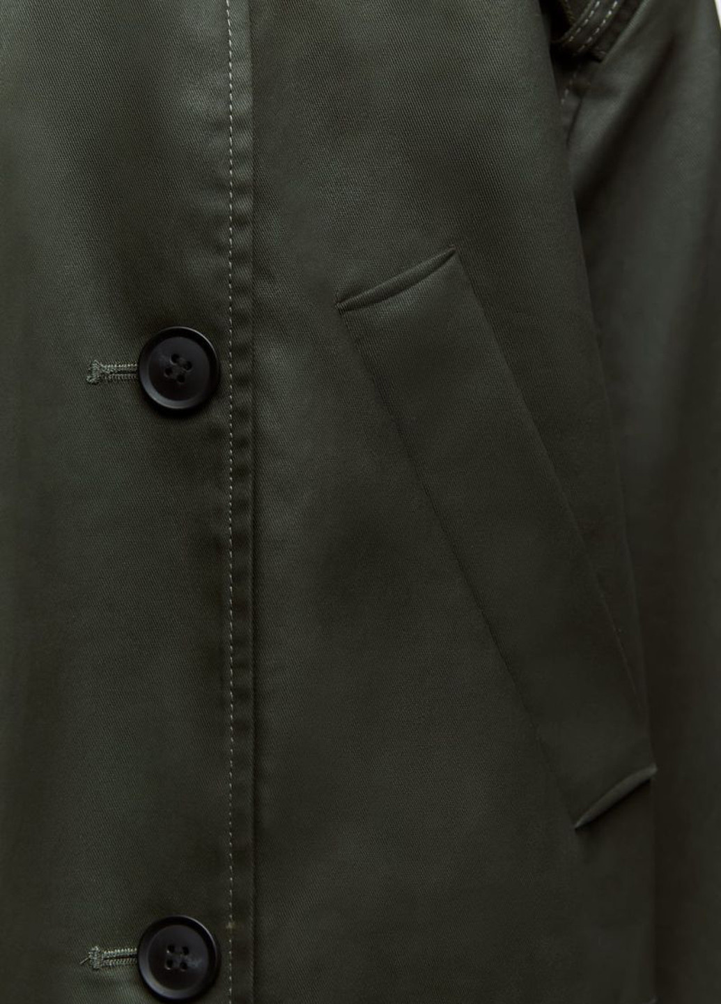 Зеленая демисезонная куртка Zara