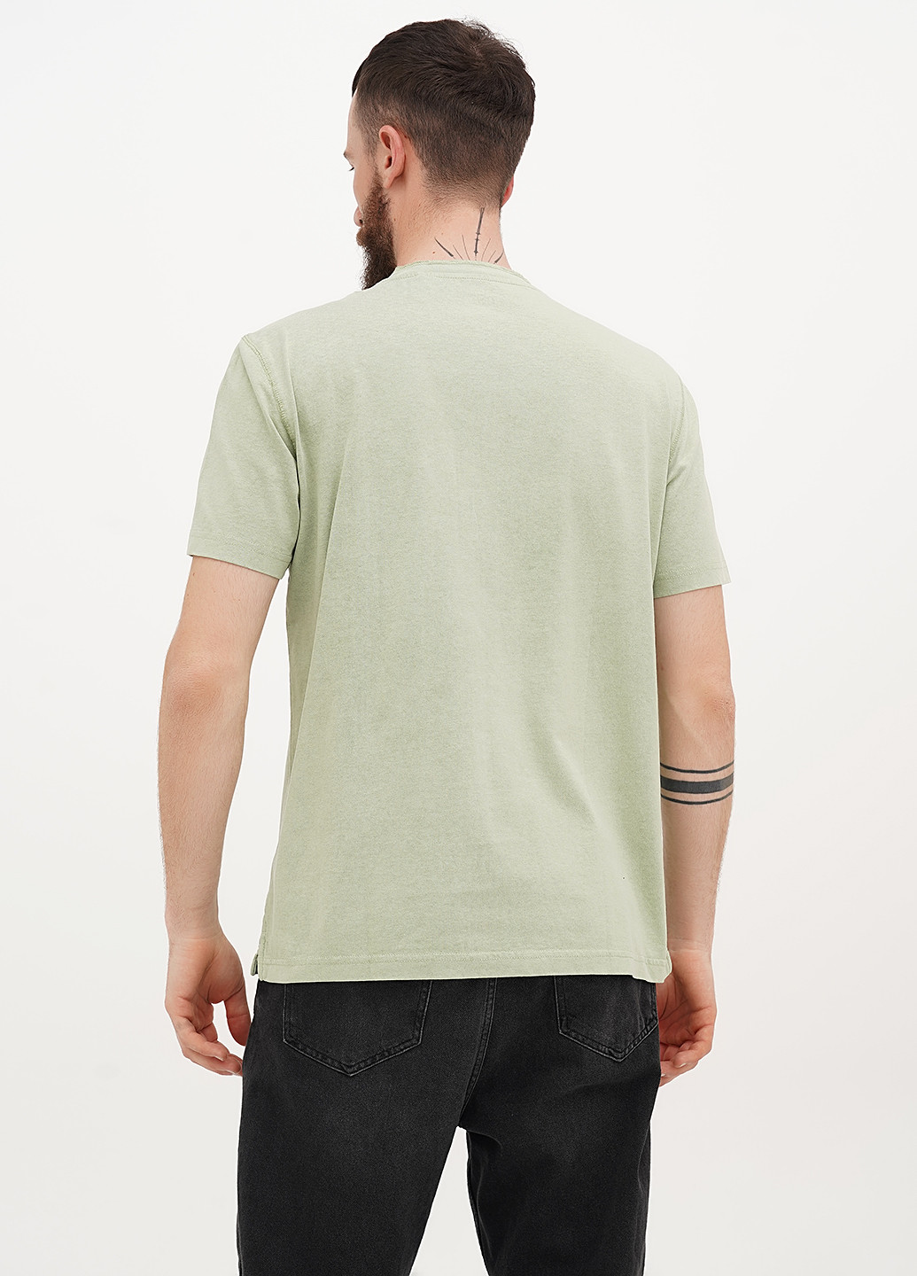 Світло-зелена футболка Mustang