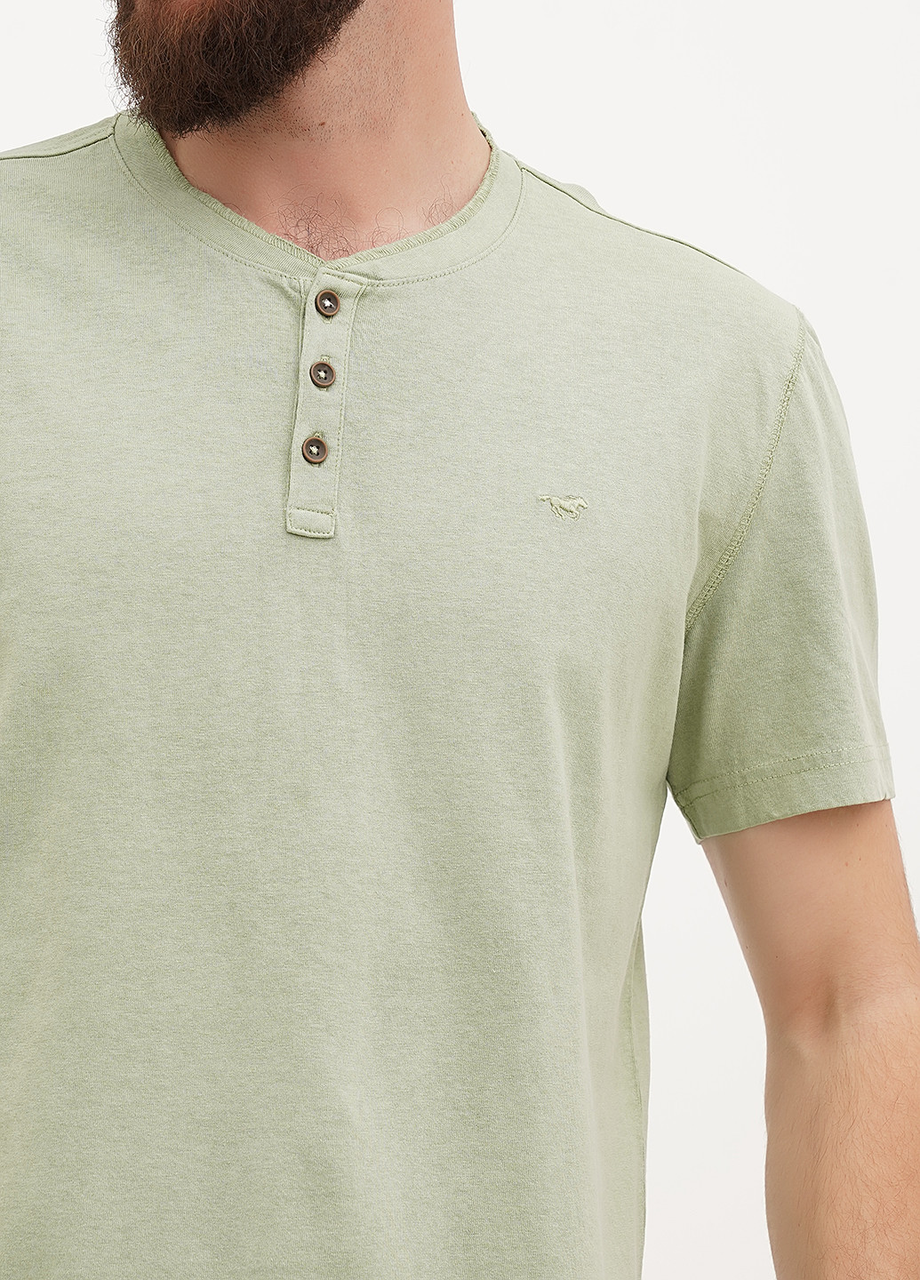 Світло-зелена футболка Mustang