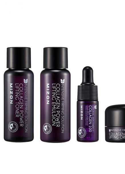 Міні-набір ліфтинг-засобів Collagen з морським колагеном, 4 шт Mizon (250007491)