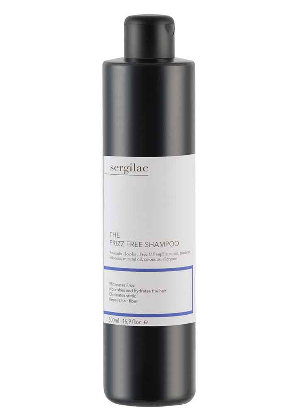Безсульфатний шампунь з антистатичним ефектом 500 мл Sergilac (251856016)