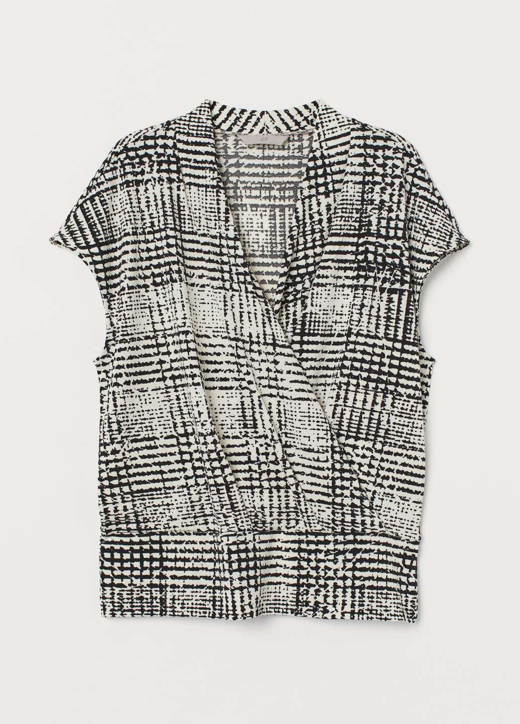 Чёрная блуза H&M