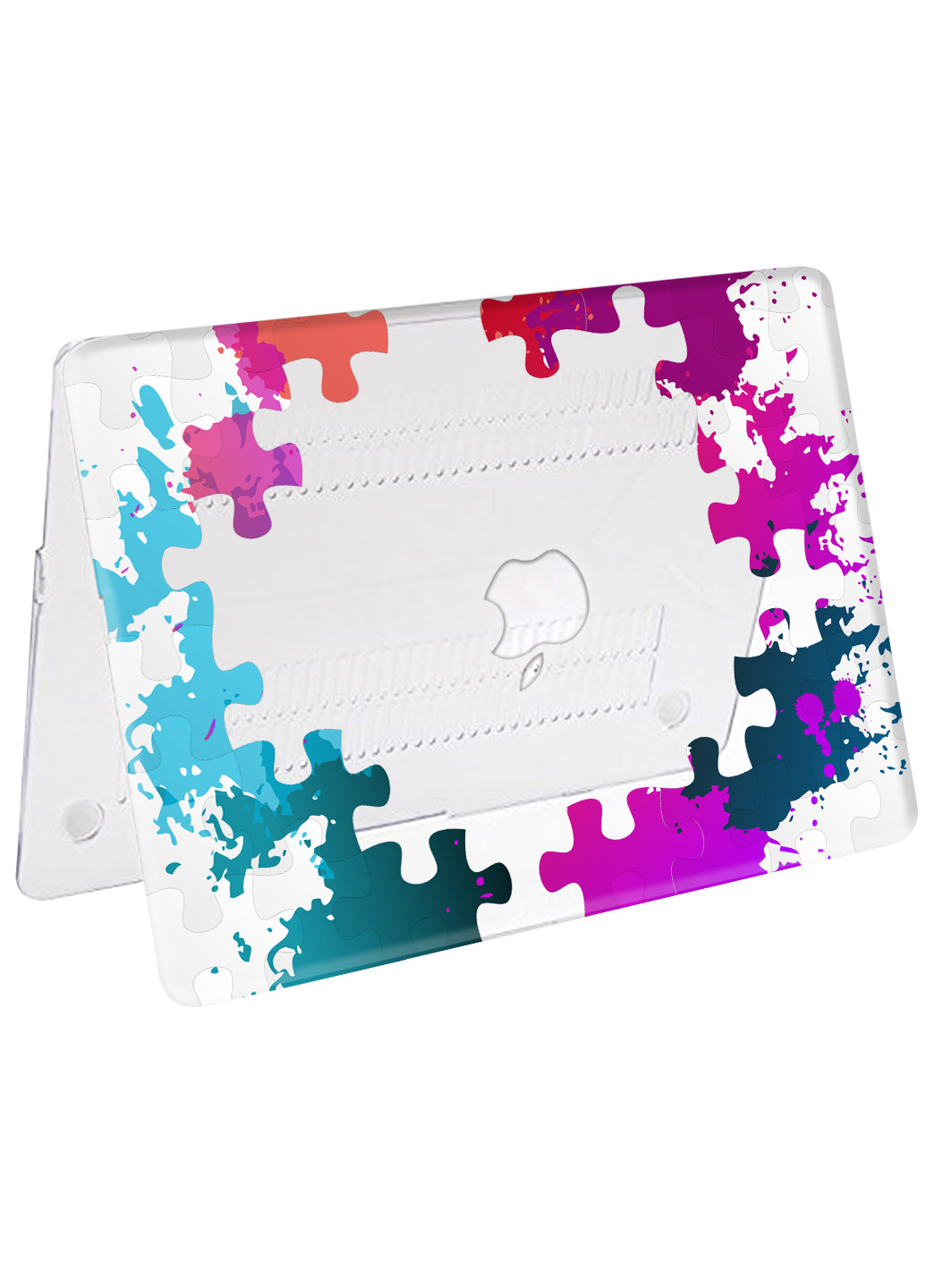 Чохол пластиковий для Apple MacBook Pro 13 A1278 Пазл (Puzzle) (6347-1900) MobiPrint (218528714)