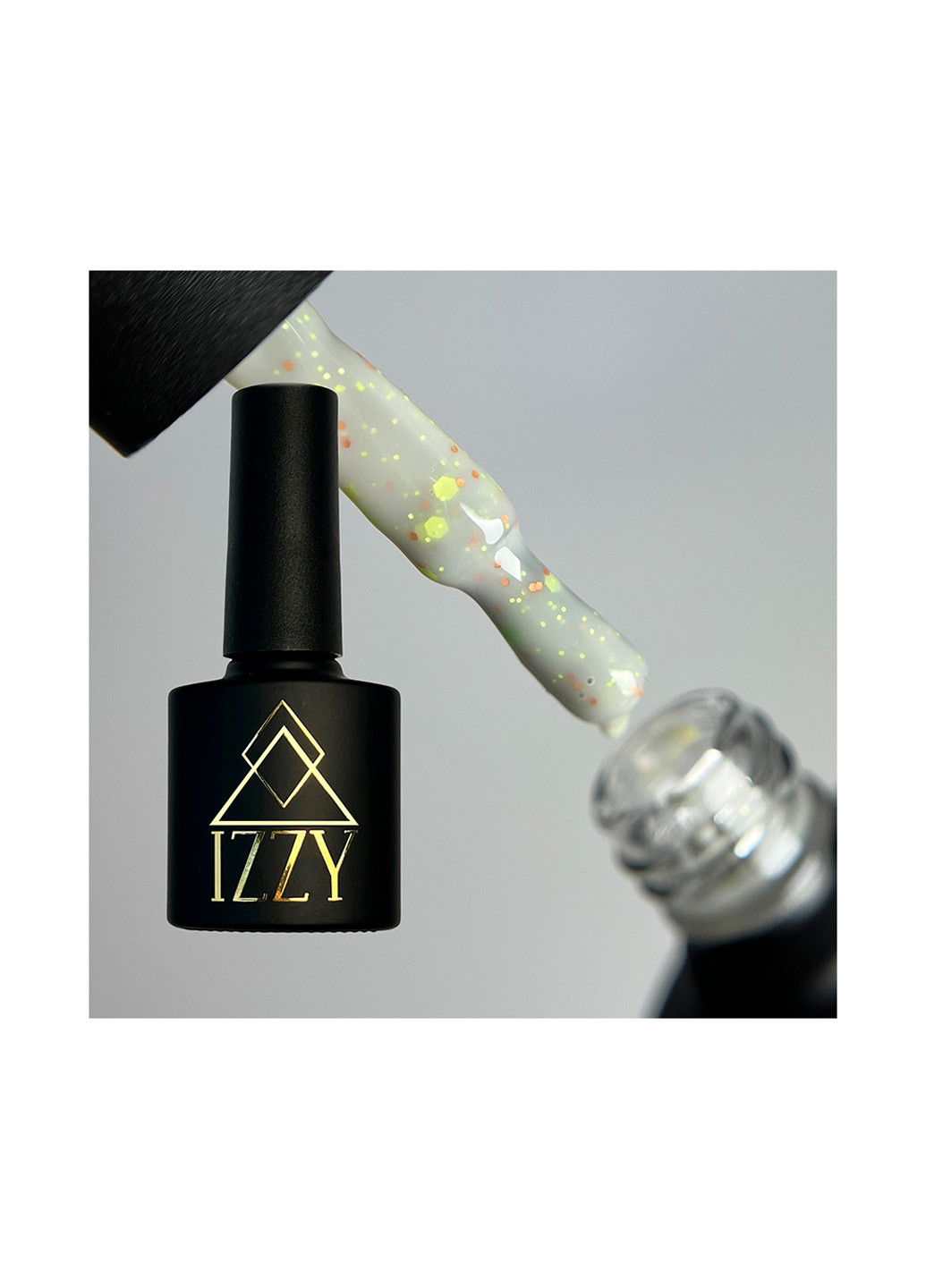 Світла сіра база Jam Base 03, для манікюру з різнокольоровим декором, 10 г Izzy (363030699)