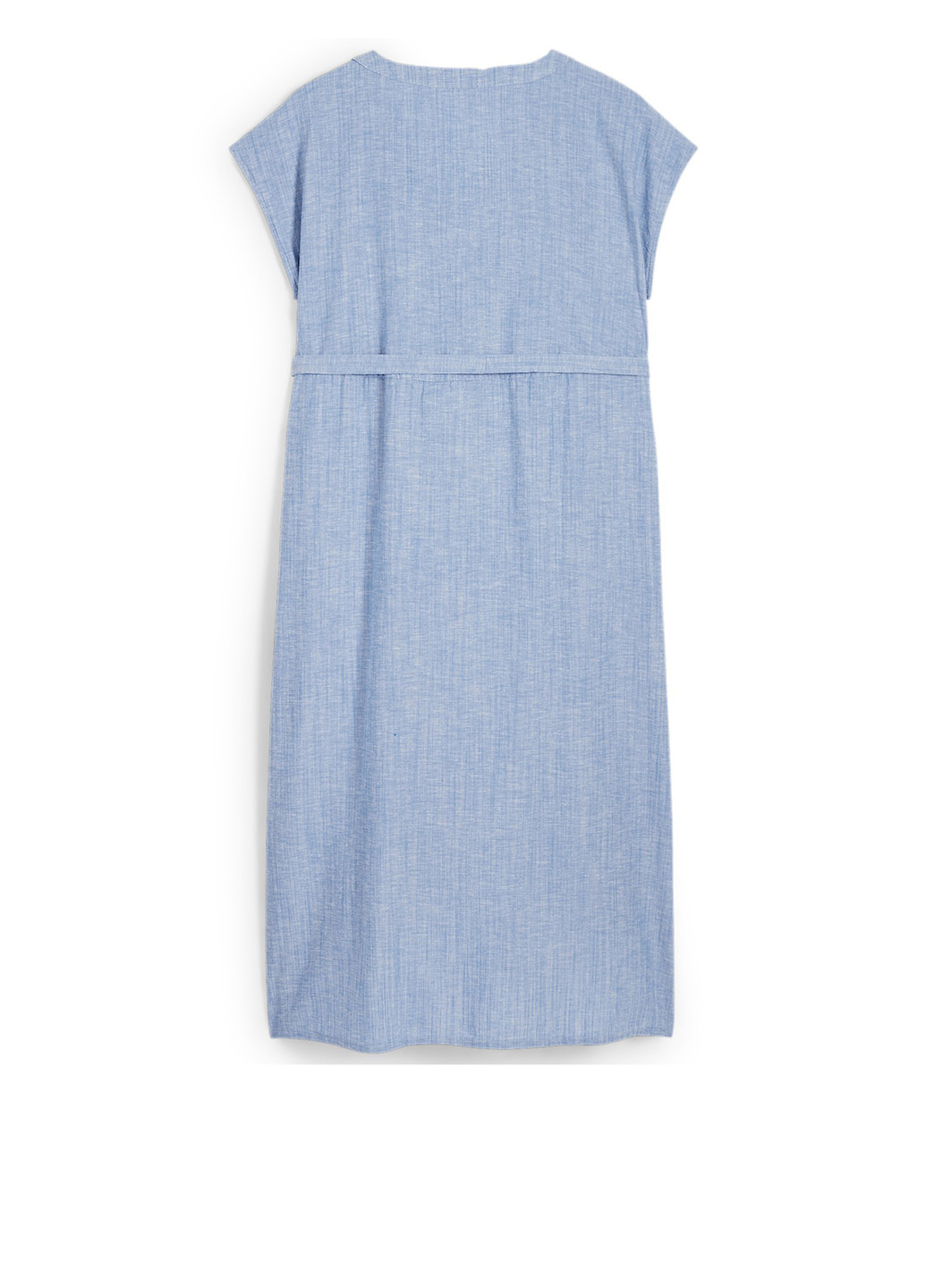 Голубое кэжуал платье для беременных C&A однотонное