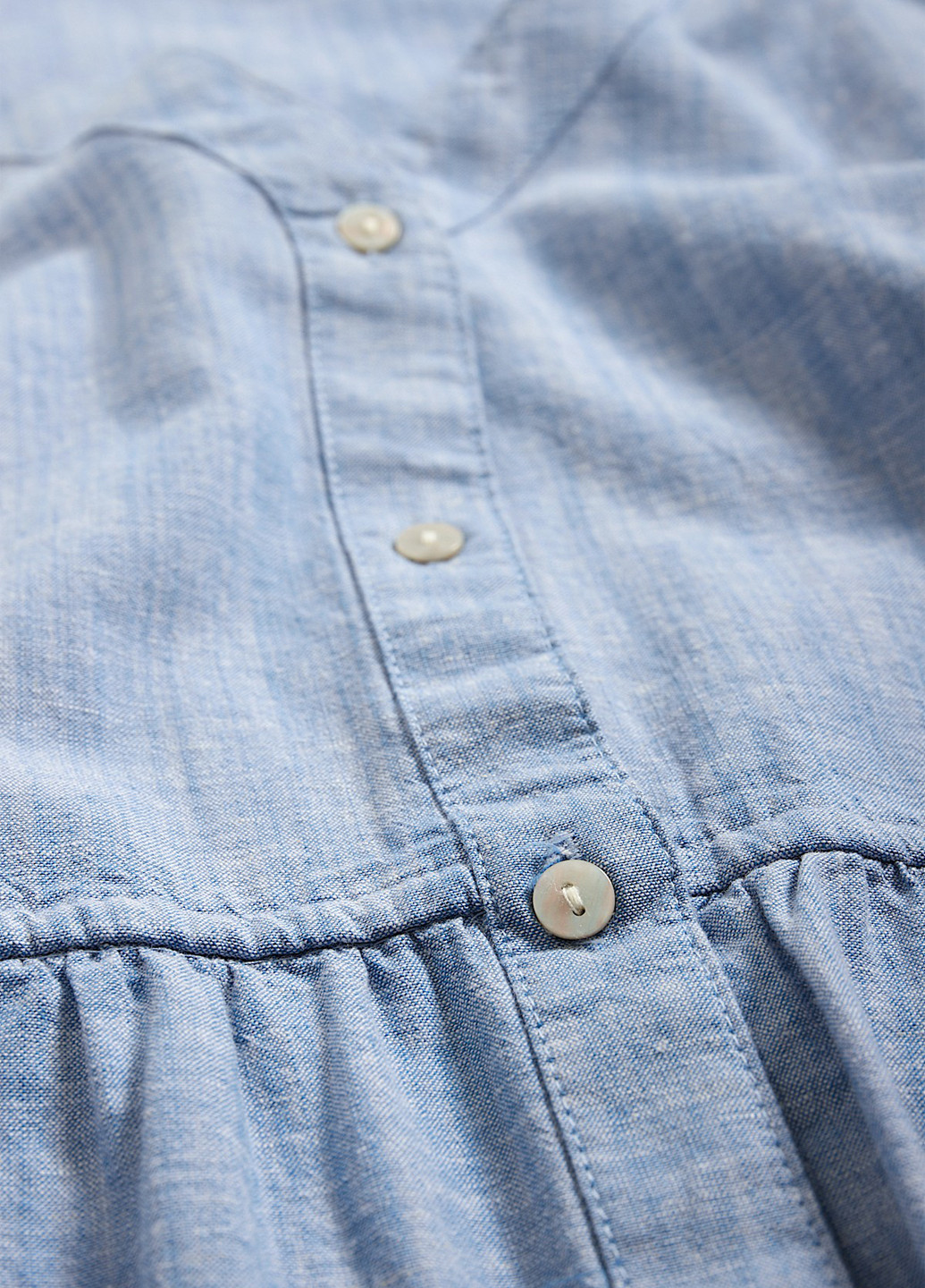 Голубое кэжуал платье для беременных C&A однотонное