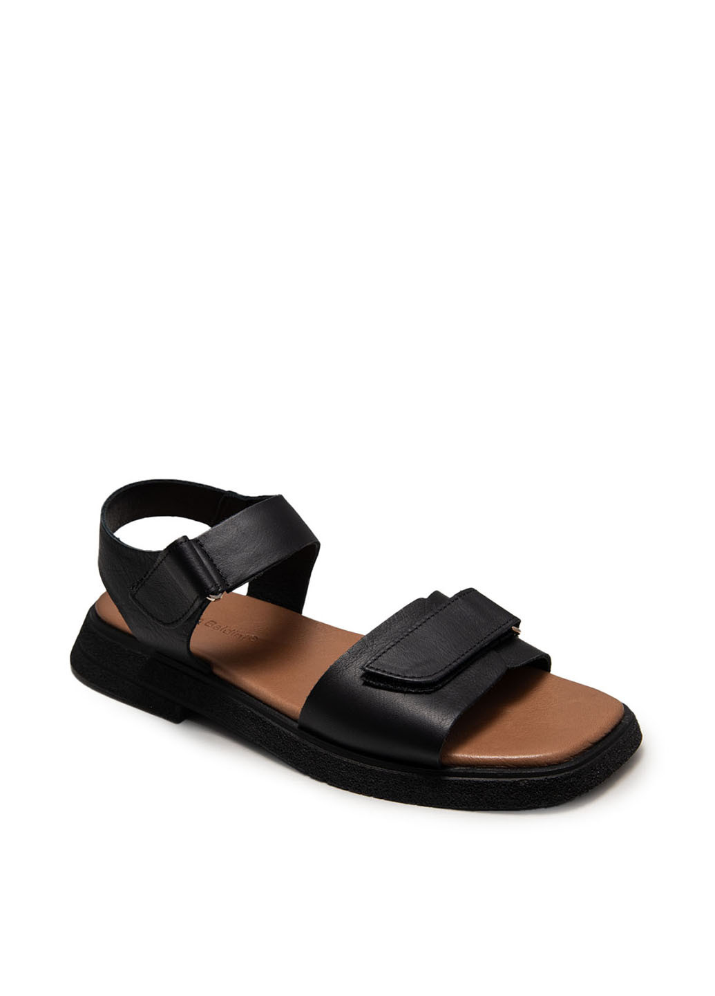 Черные босоножки Bengzo Baldini на липучке