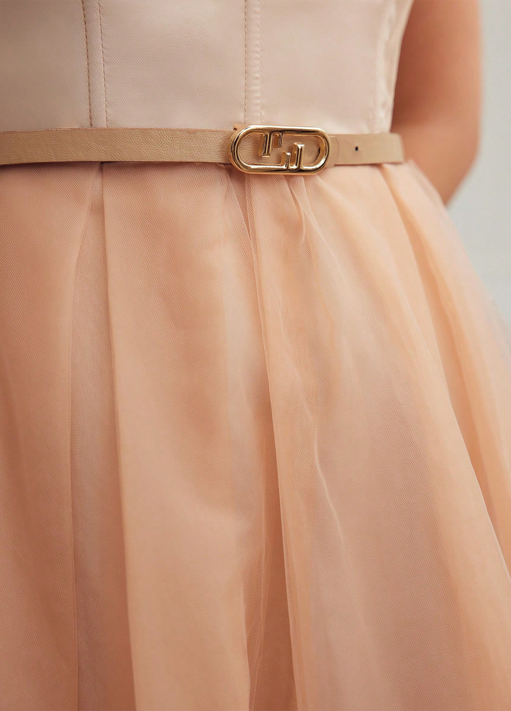 Пудрова святковий сукня з відкритими плечима SHEIN однотонна