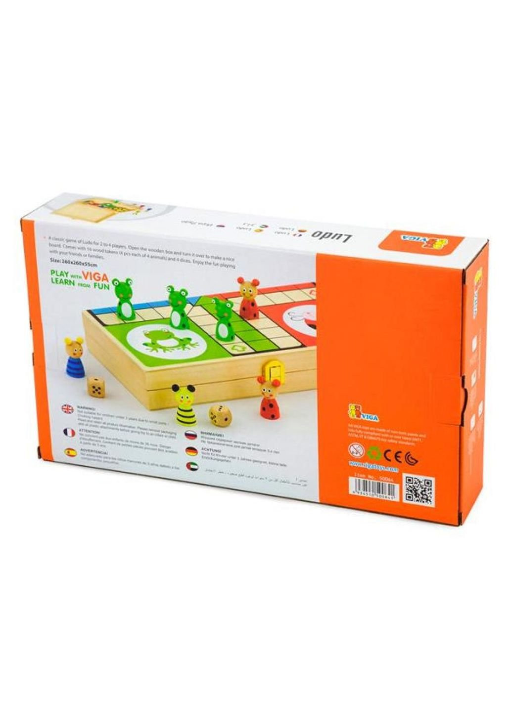 Настольная игра Лудо Viga Toys (249599092)