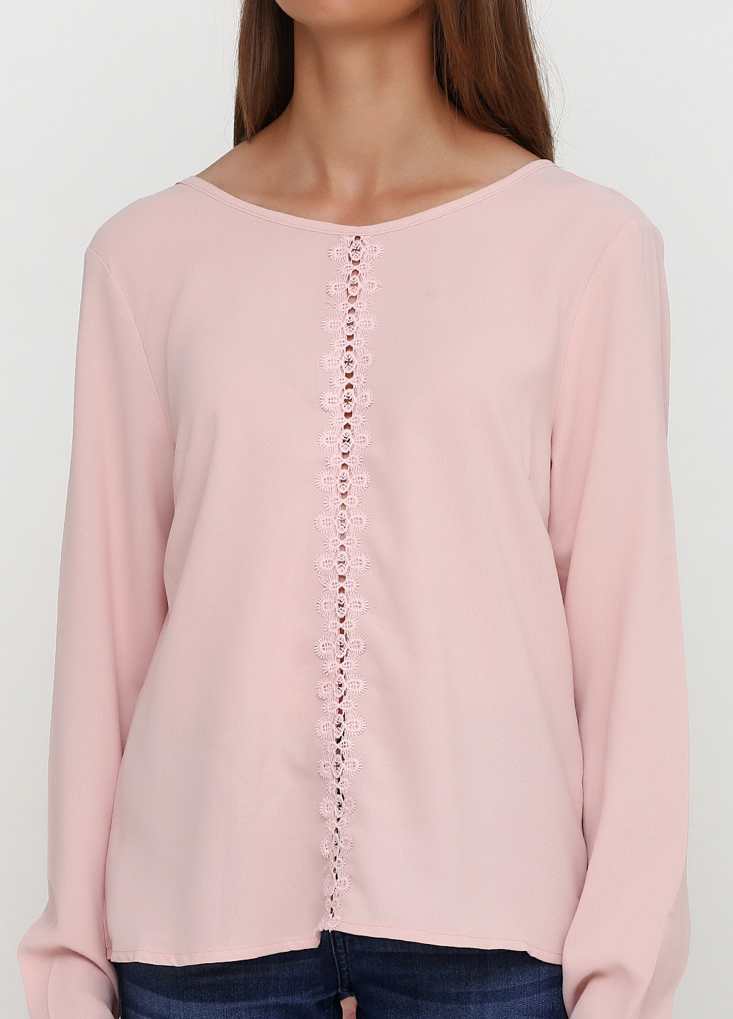 Світло-рожева демісезонна блуза M & G