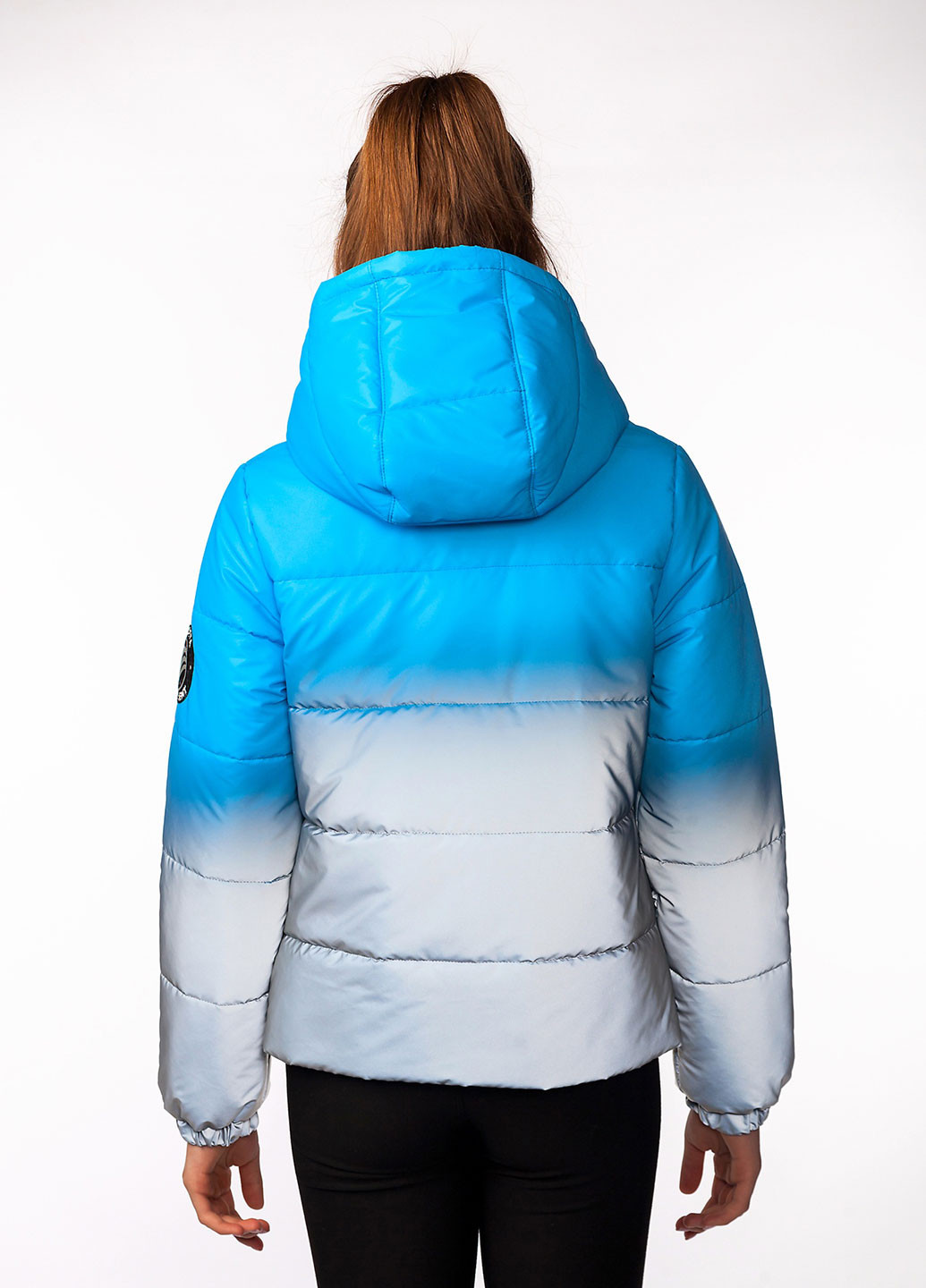 Голубая демисезонная демисезонная светоотражающая куртка Tiaren Бритни