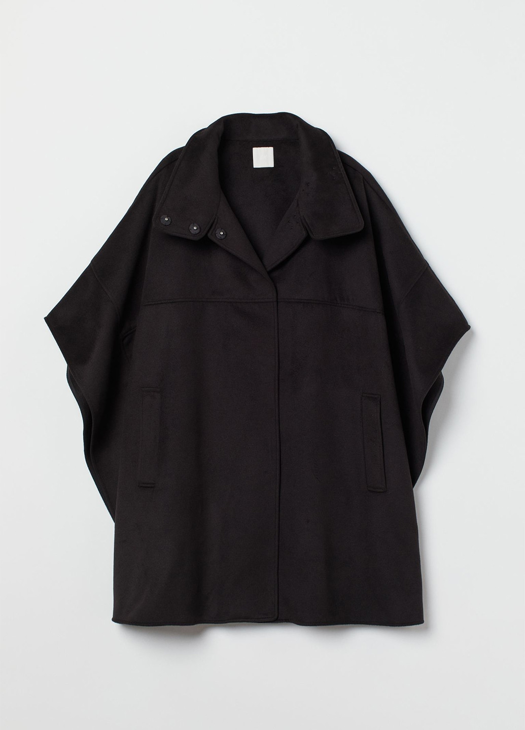 Чорне демісезонне Пальто кейп H&M