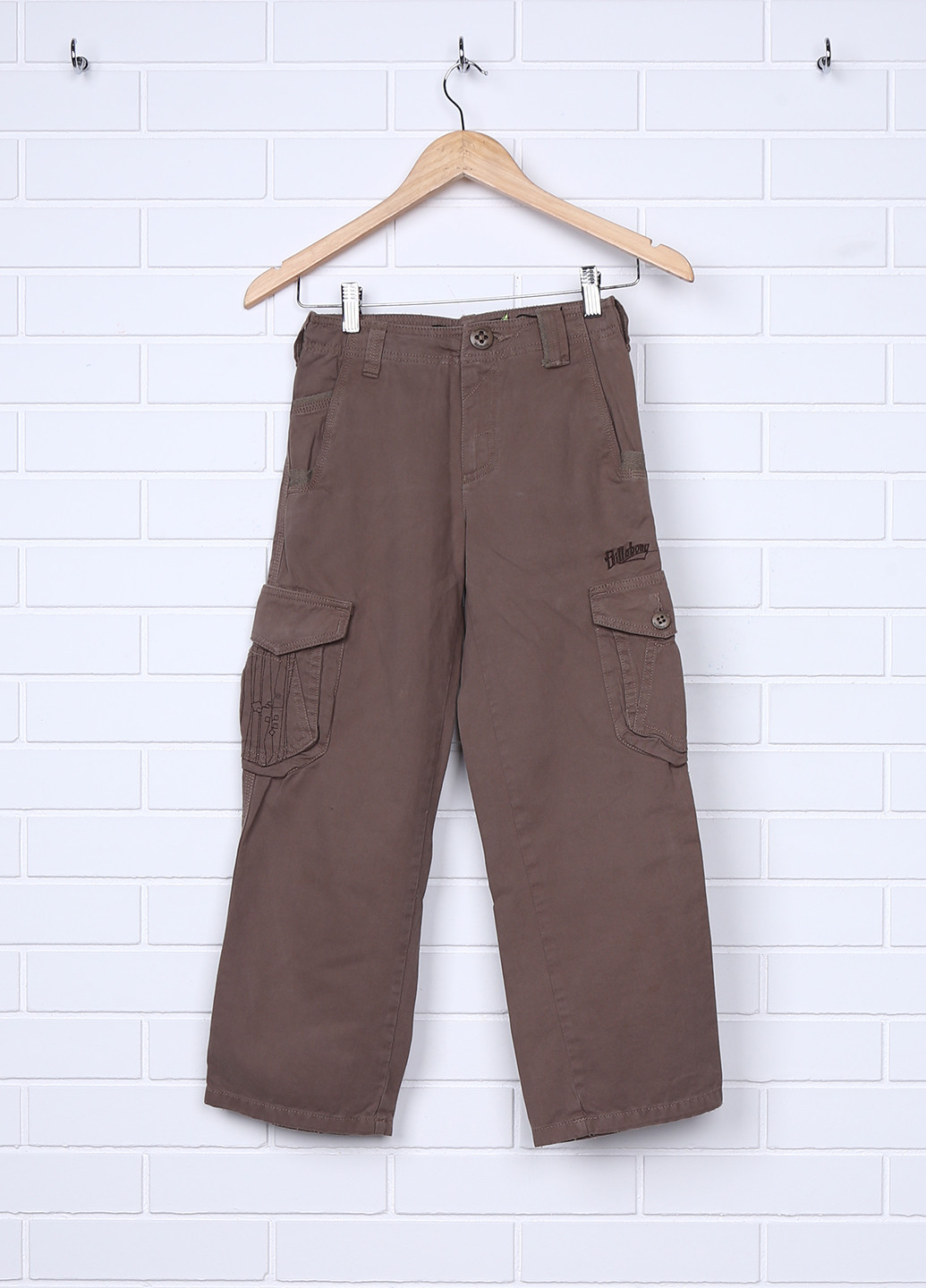 Светло-коричневые кэжуал демисезонные брюки Billabong