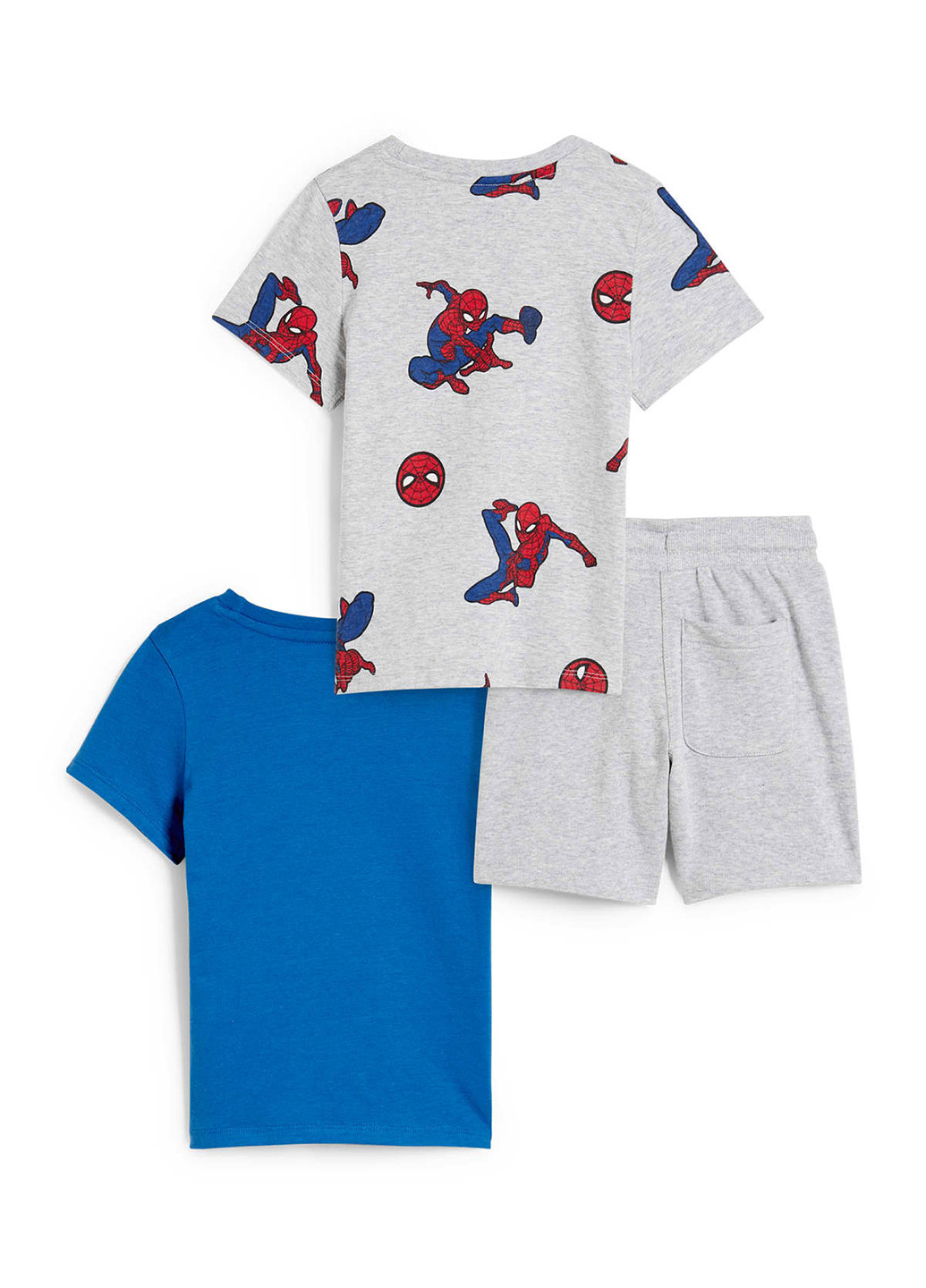 Комбинированный летний комплект (футболка (2 шт.), шорты) C&A
