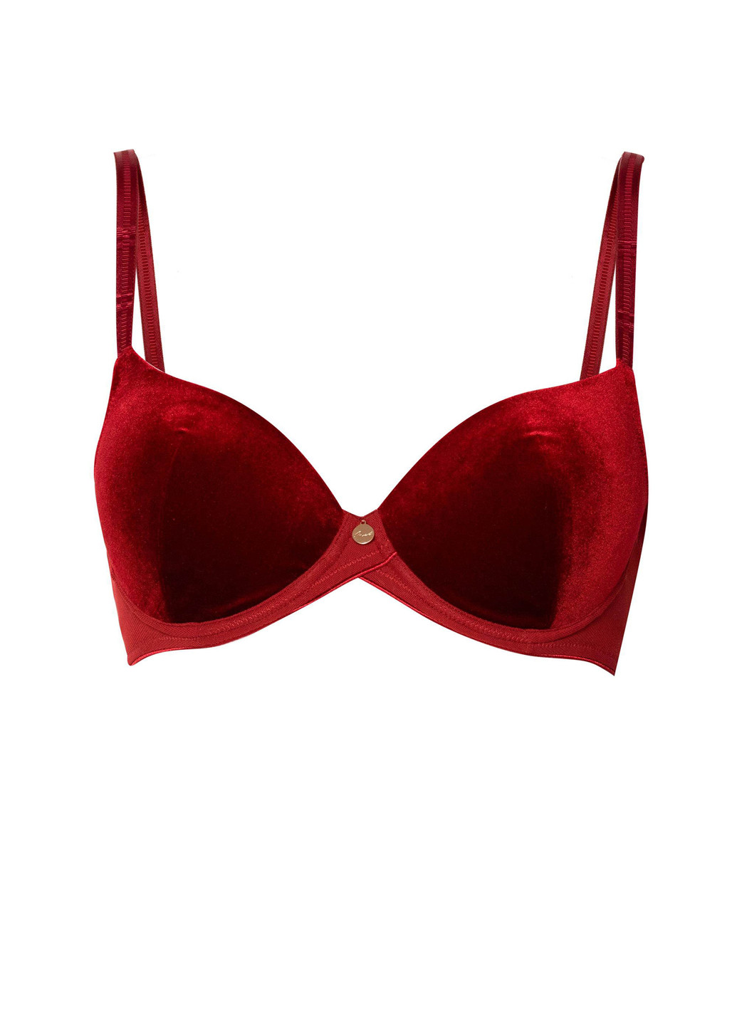 Красный бюстгальтер Marc & André с косточками полиэстер