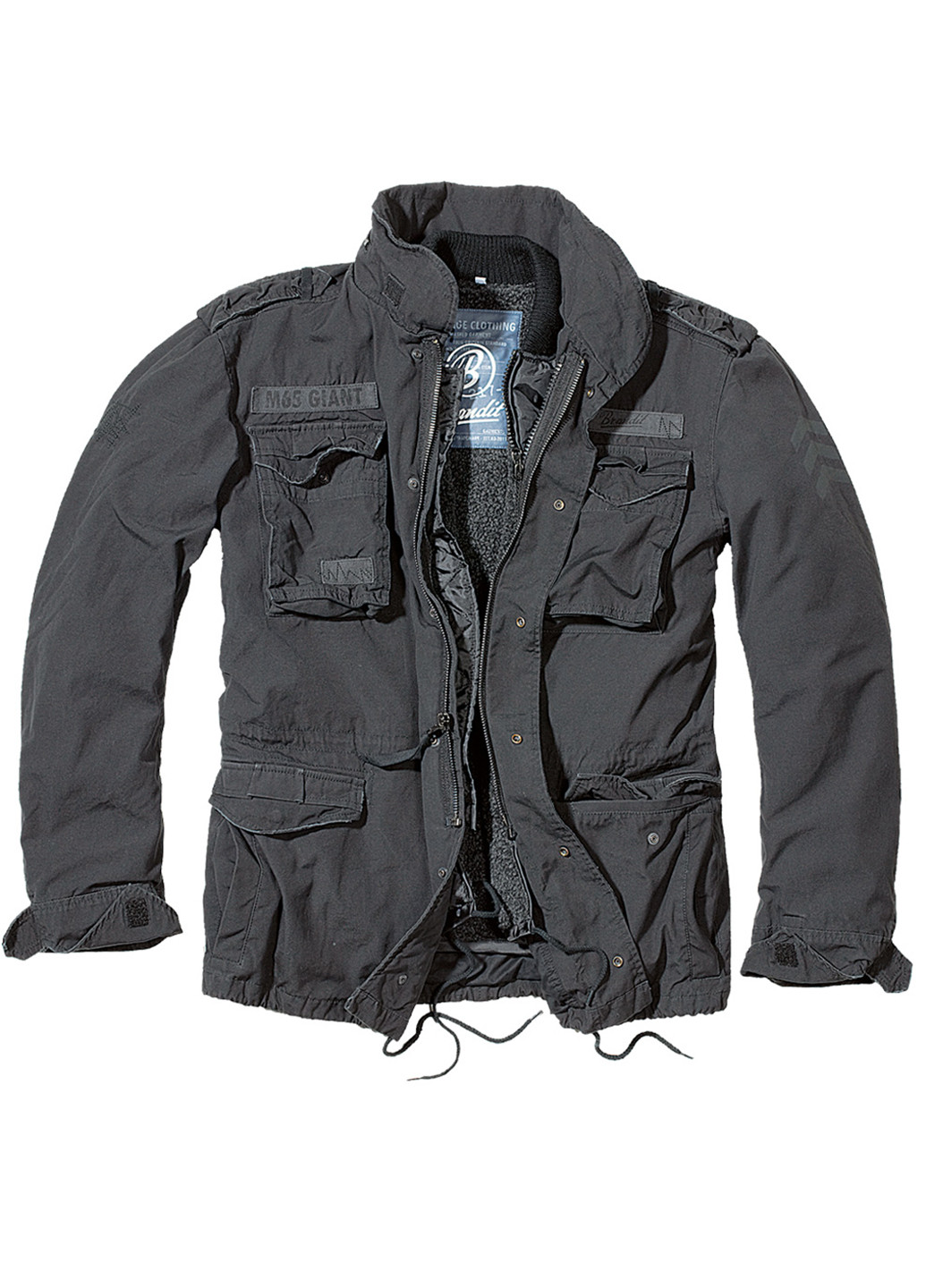Грифельно-сіра зимня куртка Brandit