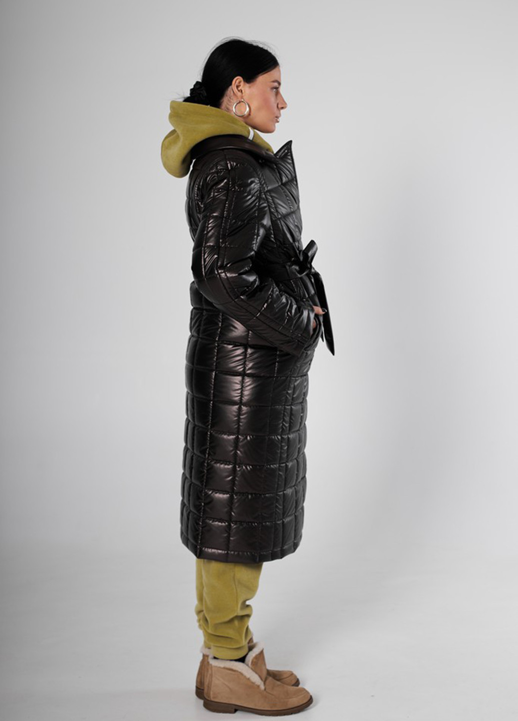 Коричневая зимняя куртка MiNiMax