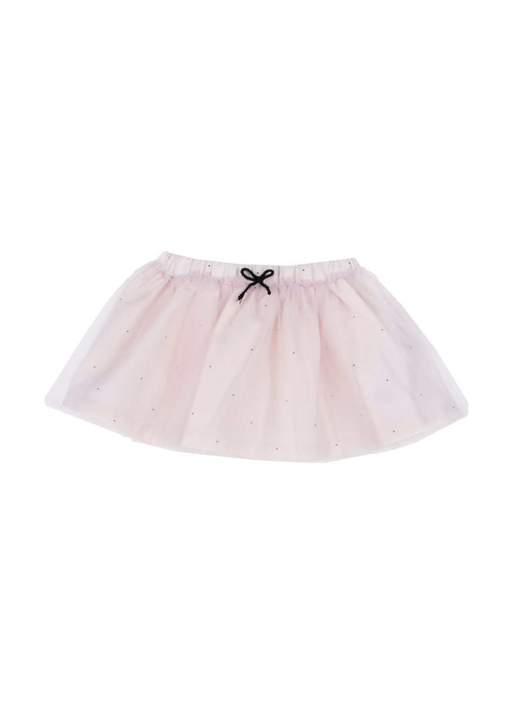 Светло-розовая кэжуал в горошек юбка Chicco клешированная