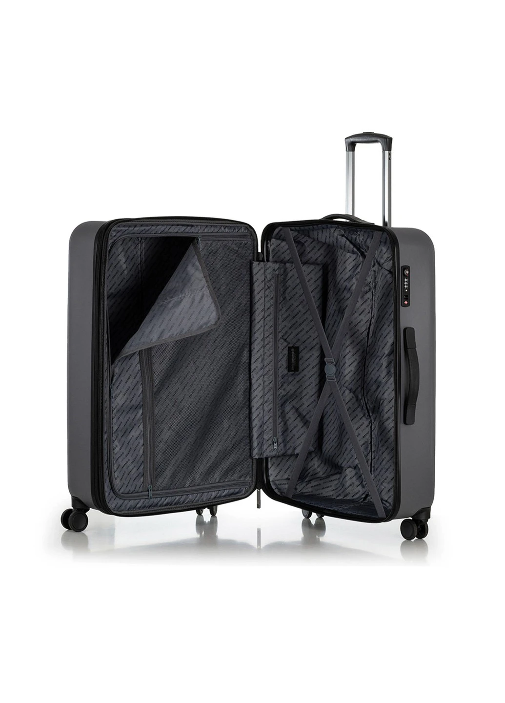 Чемодан Berlin (S) Grey (SWB_LHBER801S) Swissbrand (253429765)