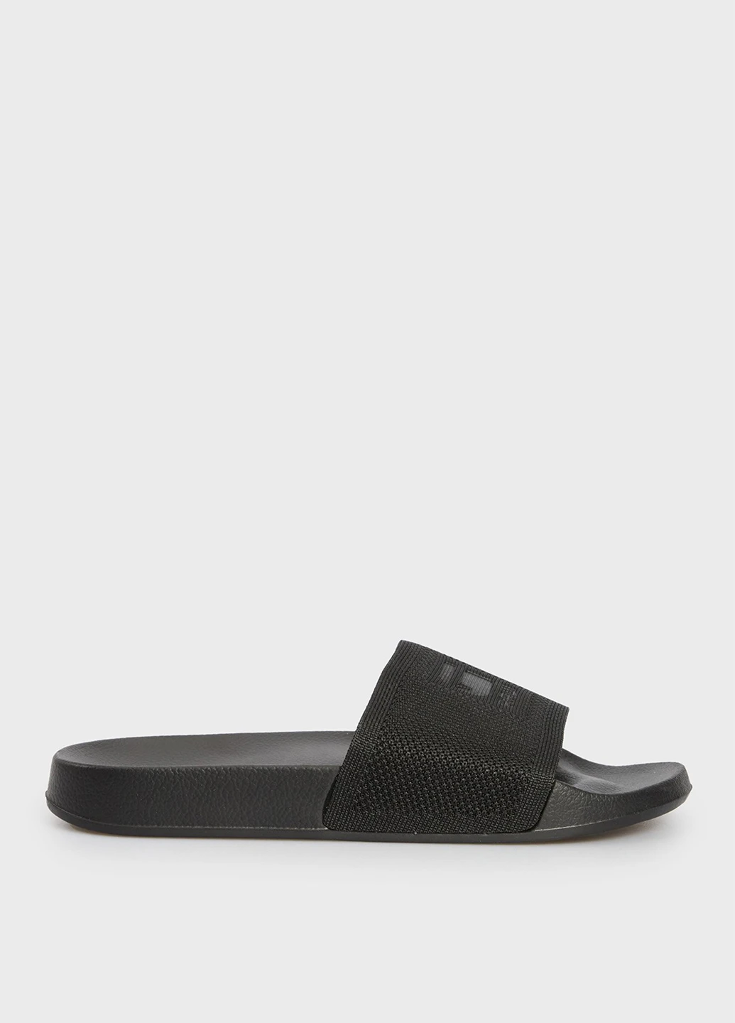 Черные шлепанцы G-Star Raw с логотипом