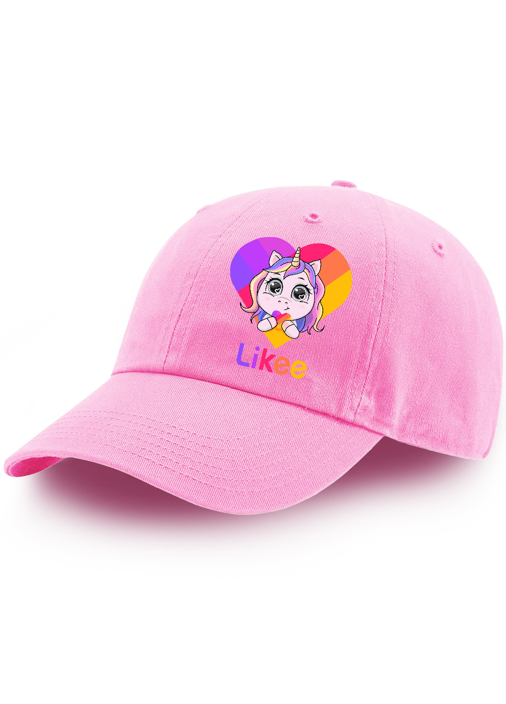 Кепка Лайк Єдиноріг (Likee Unicorn) (9273-1593) MobiPrint (216961523)
