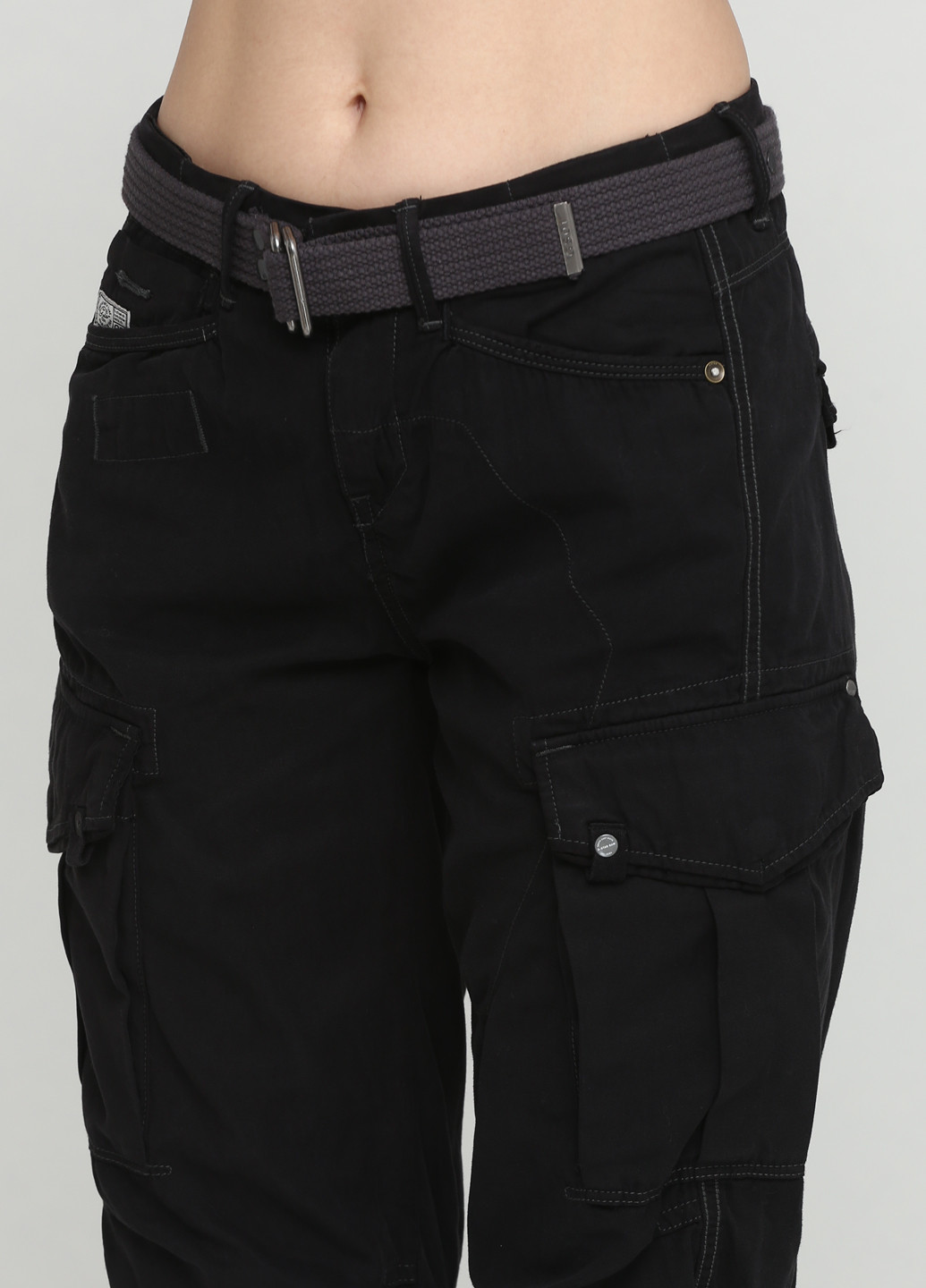 Черные кэжуал демисезонные брюки G-Star Raw