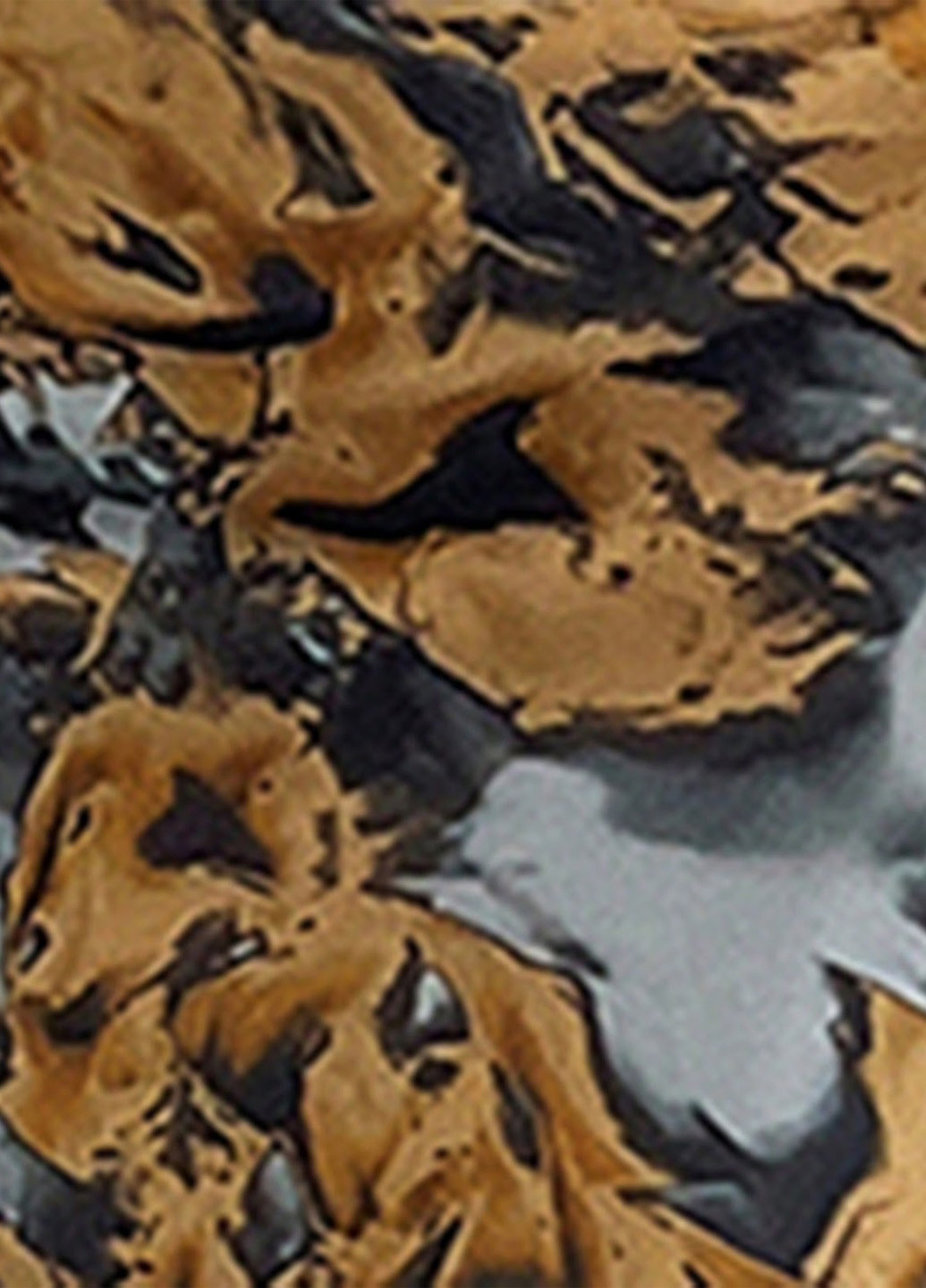 Жовтий кежуал сукня бандо, силуетна, з відкритою спиною SHEIN з абстрактним візерунком