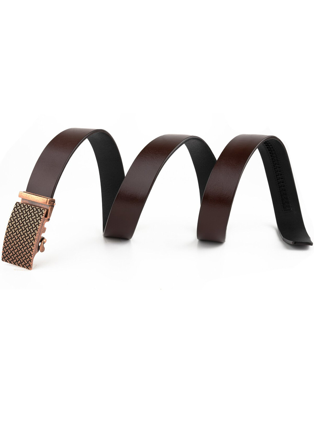 Мужской кожаный ремень 115х3,5 см Vintage (252412347)