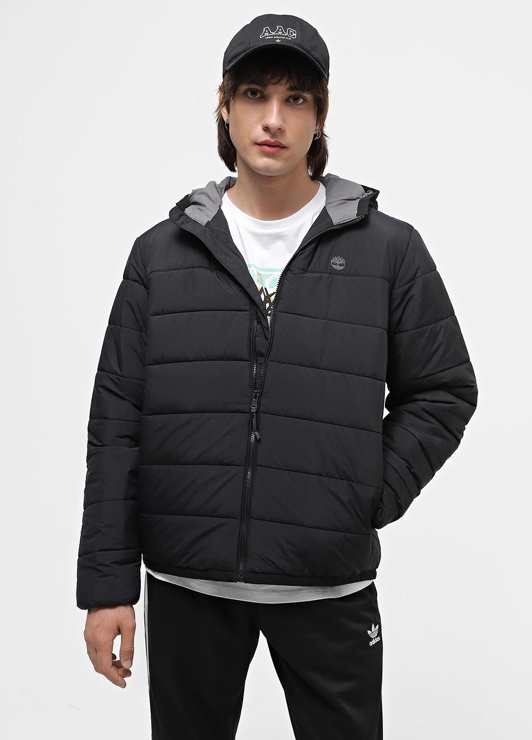 Черная демисезонная куртка Timberland