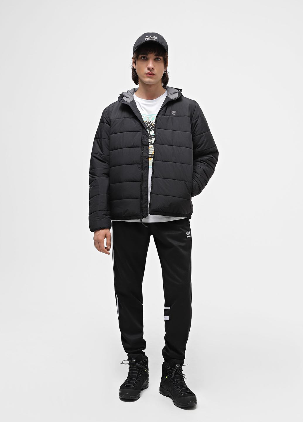 Черная демисезонная куртка Timberland