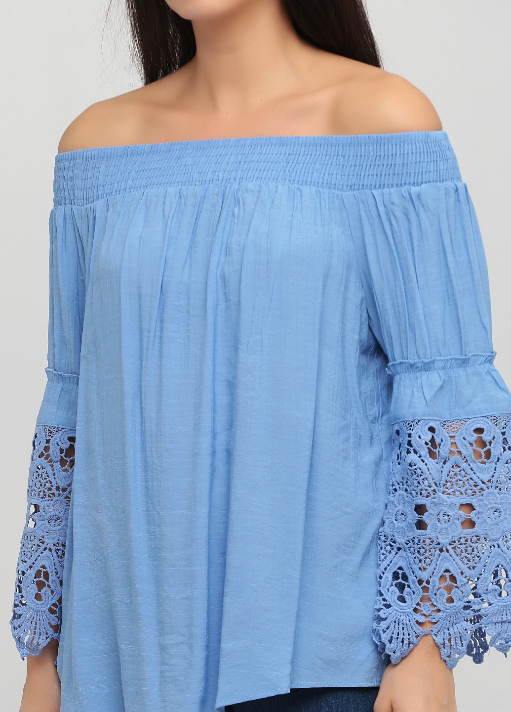 Синяя летняя блуза Avon