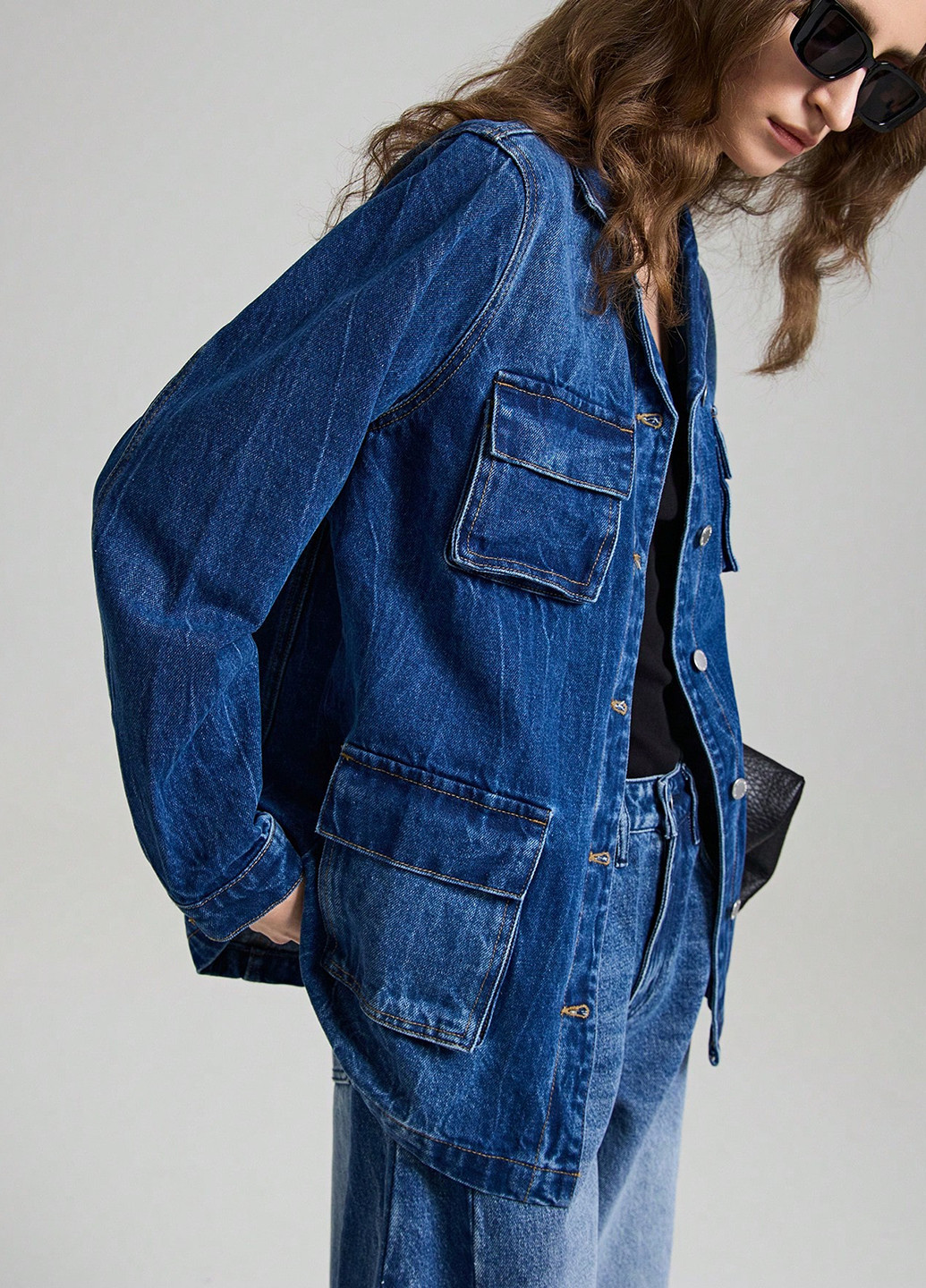 Куртка-сорочка SHEIN (365440219)