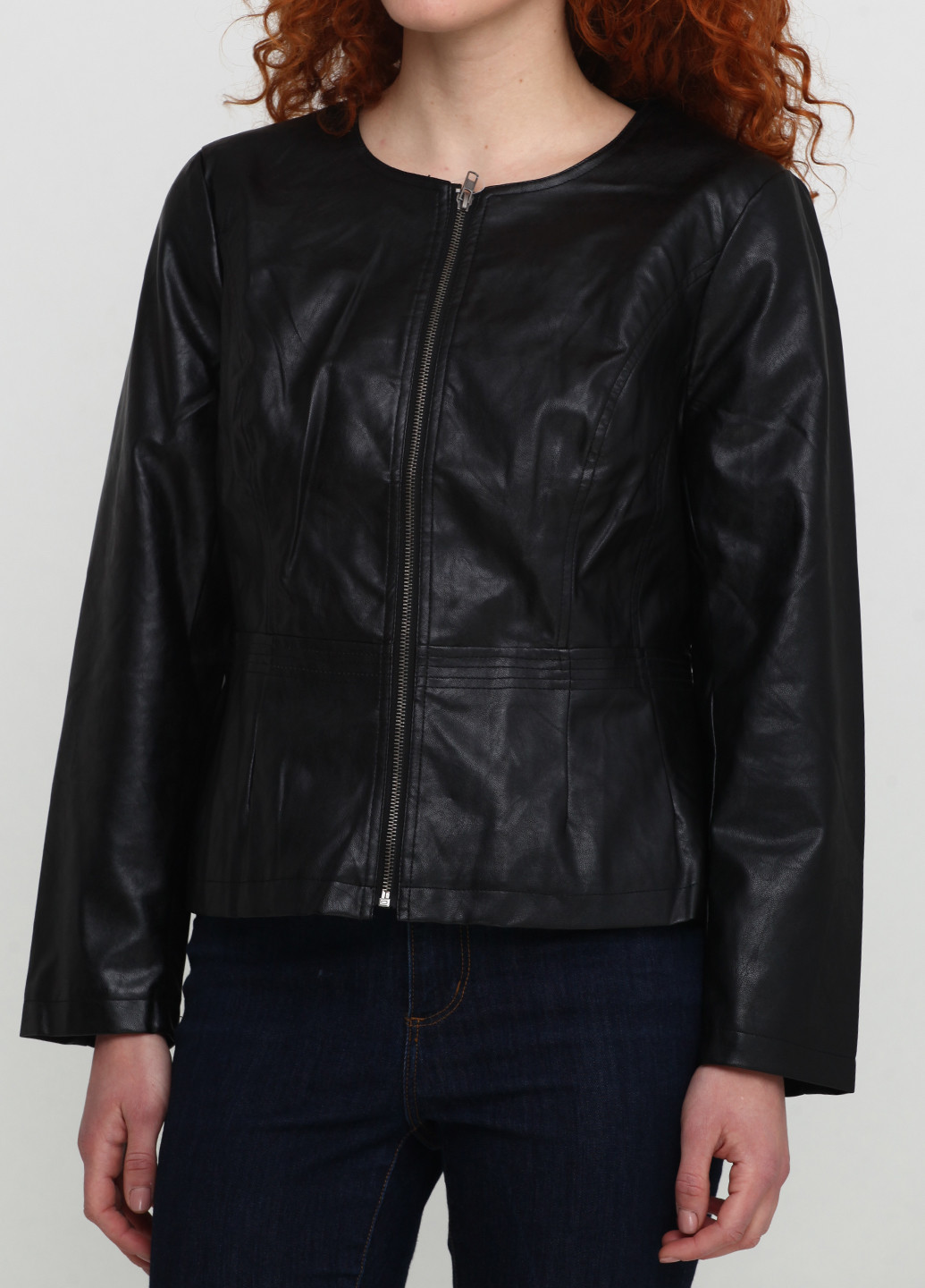 Черная демисезонная куртка Marisota