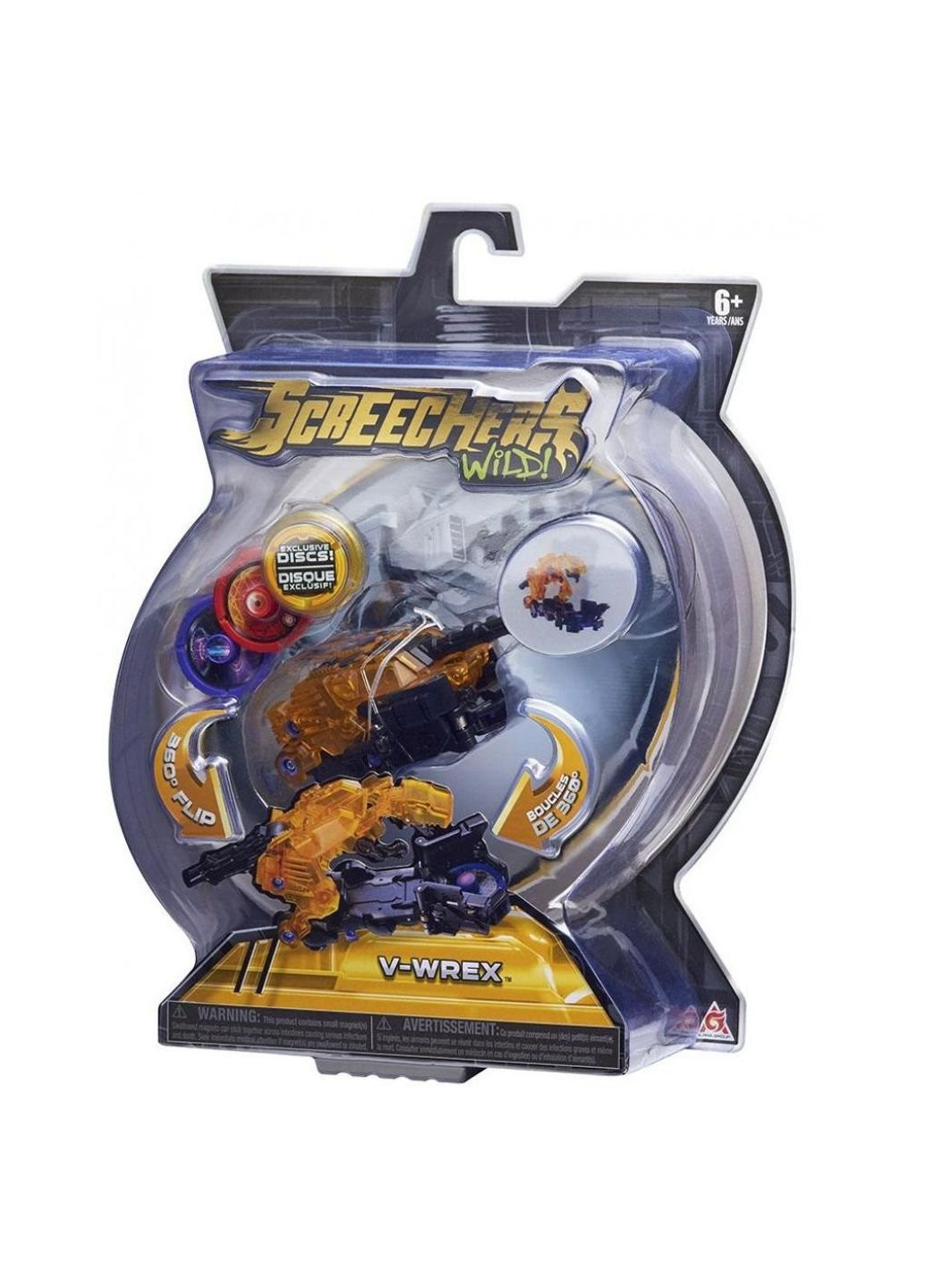 Трансформер ! L 2-ТІ-РЕККЕР від 5 до 7 років Screechers Wild (252247783)