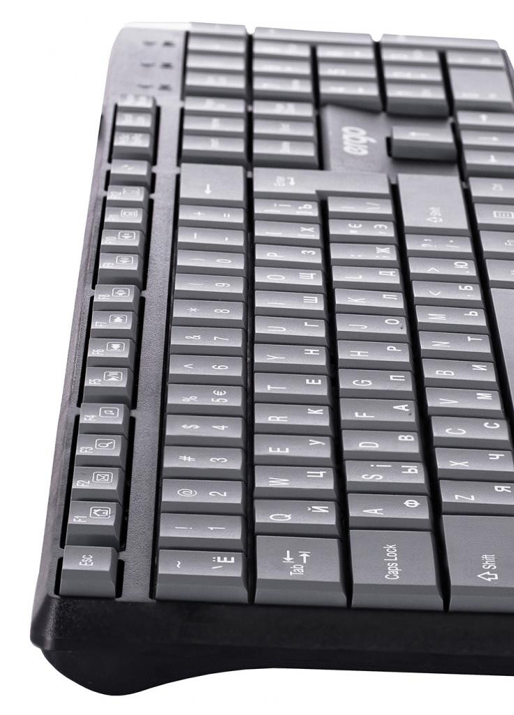 Клавіатура K-210 USB Black (K-210USB) Ergo (208684081)