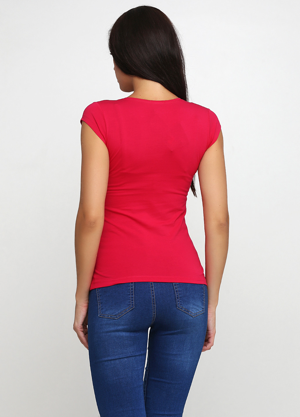 Красная летняя футболка Setay