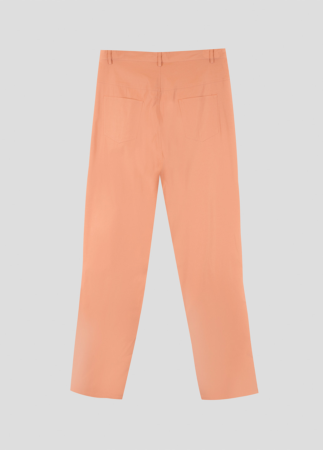 Персиковые кэжуал летние прямые брюки Missguided