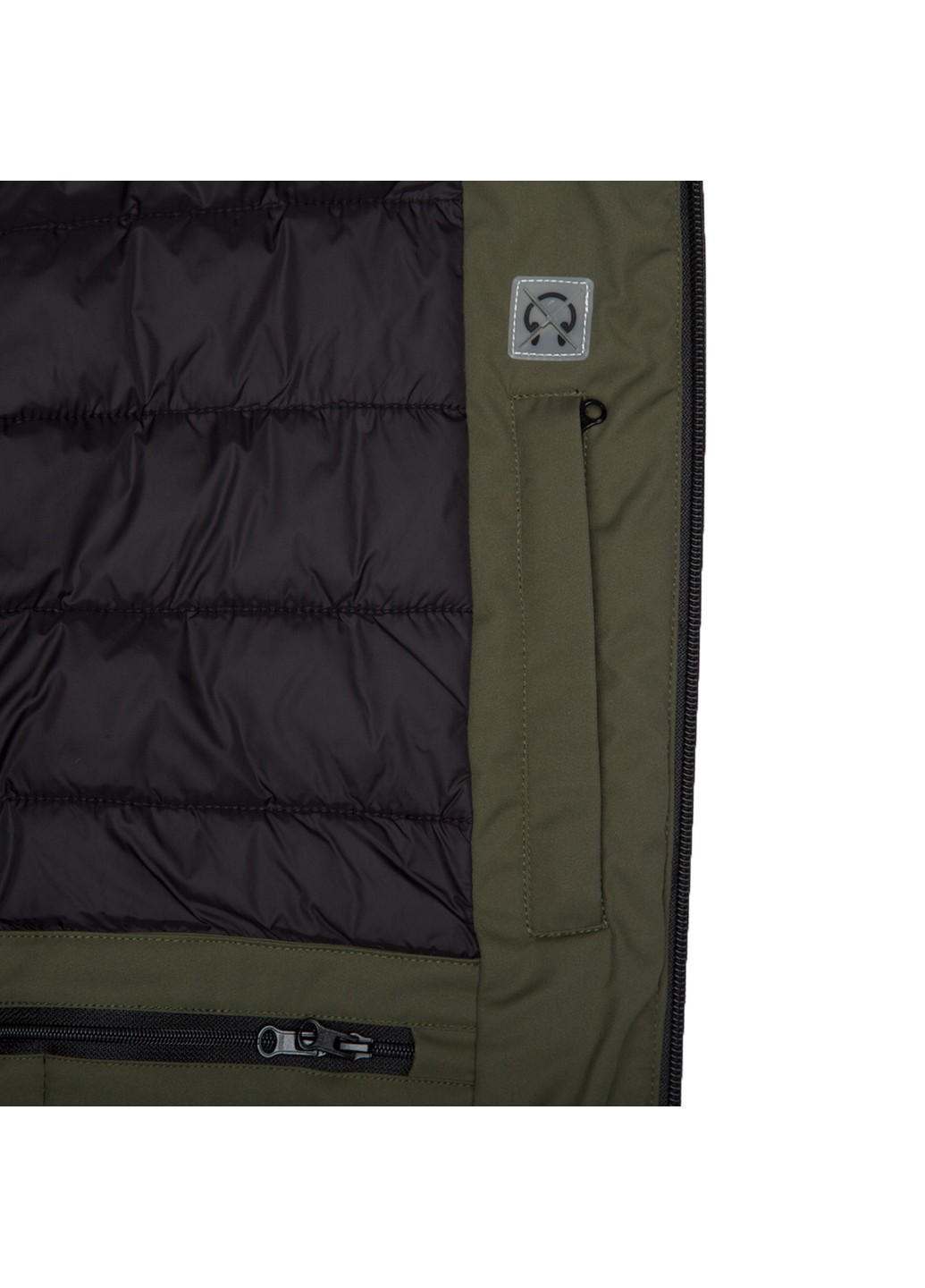 Зелена зимня куртка зимова heikki Huppa