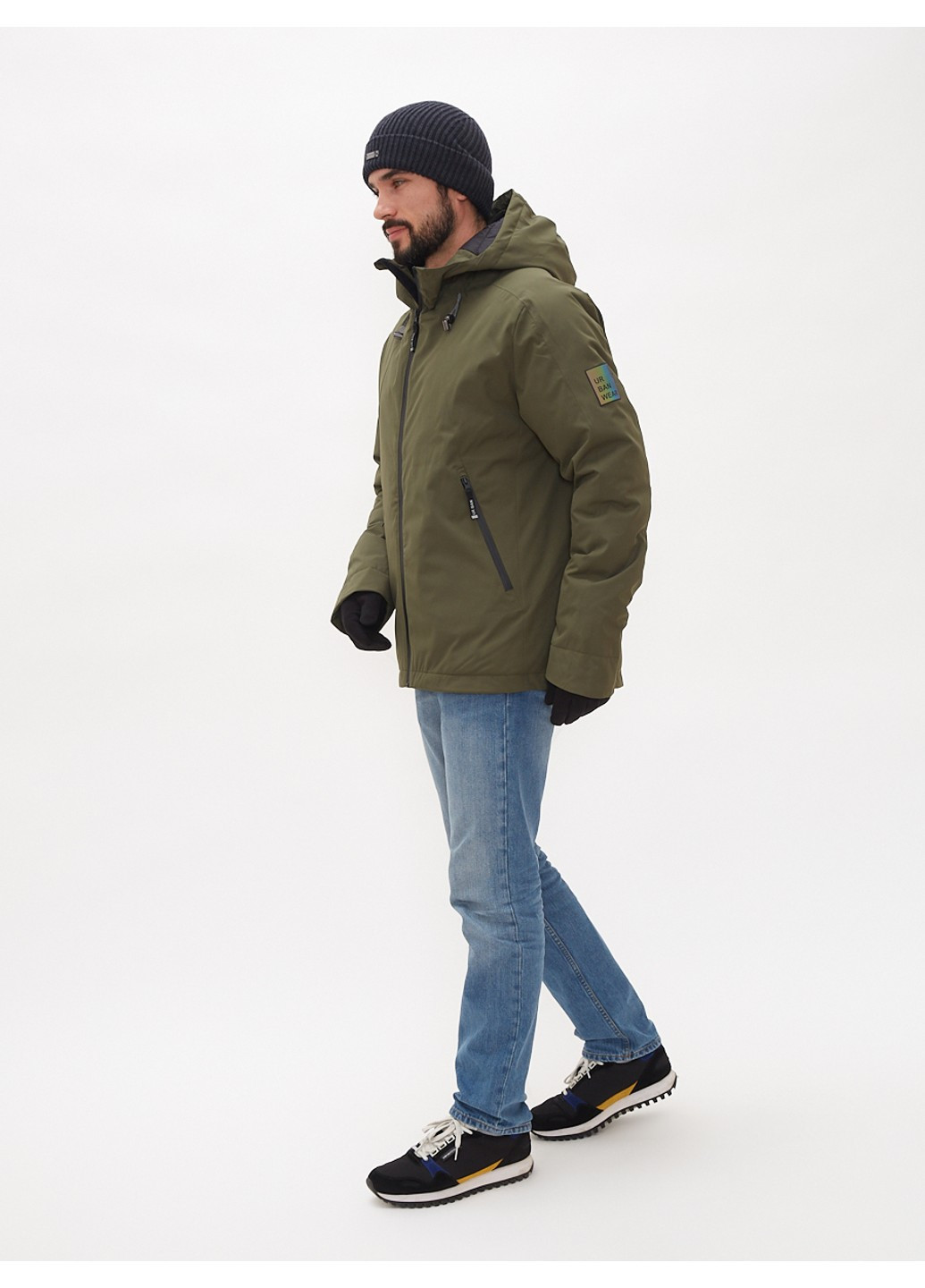 Зелена зимня куртка зимова heikki Huppa